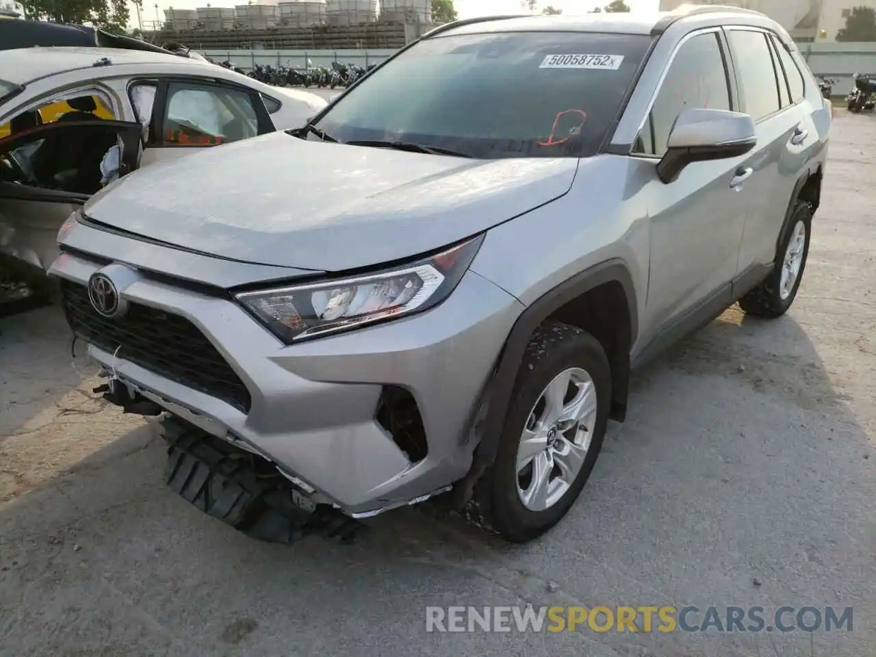 2 Фотография поврежденного автомобиля 2T3W1RFV3KC030771 TOYOTA RAV4 2019