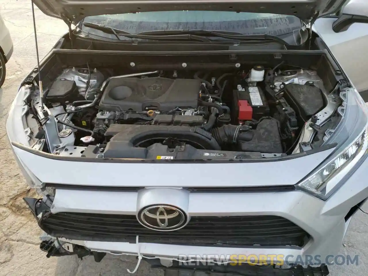 7 Photograph of a damaged car 2T3W1RFV3KC030771 TOYOTA RAV4 2019