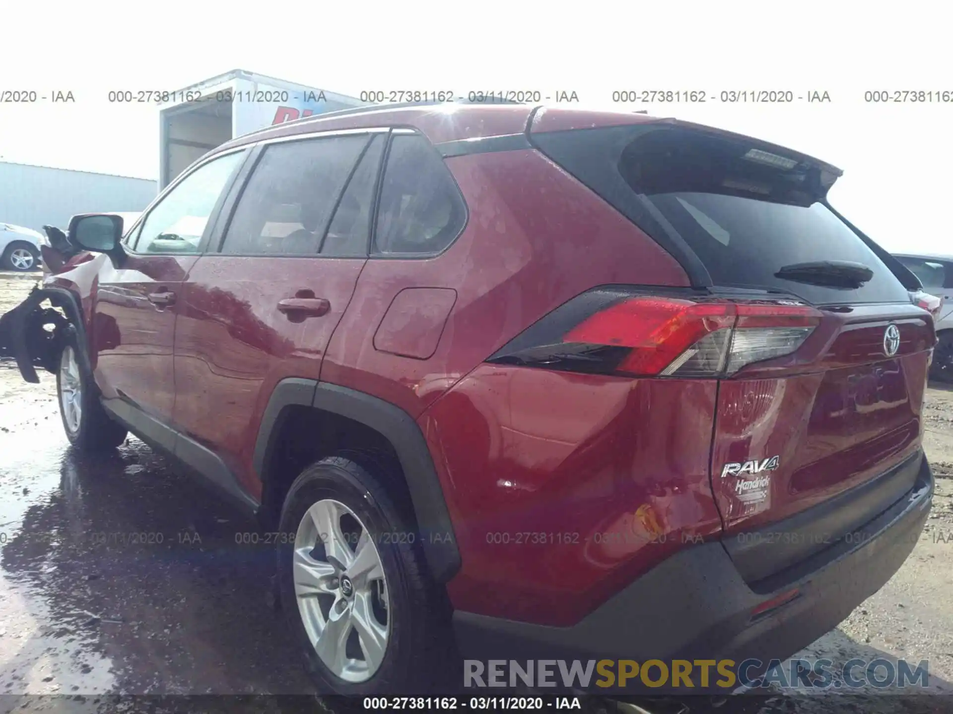 3 Photograph of a damaged car 2T3W1RFV3KW003424 TOYOTA RAV4 2019