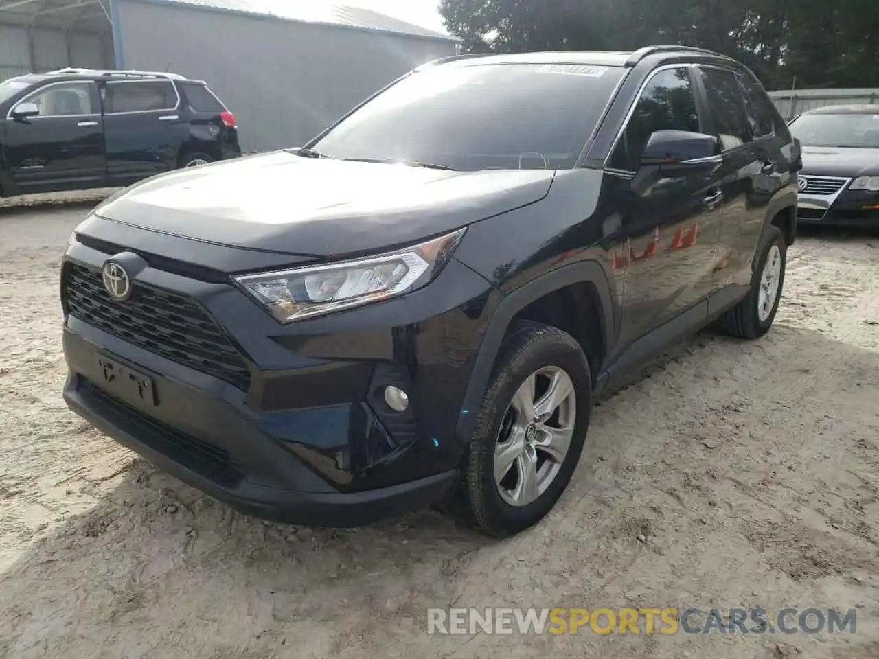 2 Photograph of a damaged car 2T3W1RFV3KW011295 TOYOTA RAV4 2019