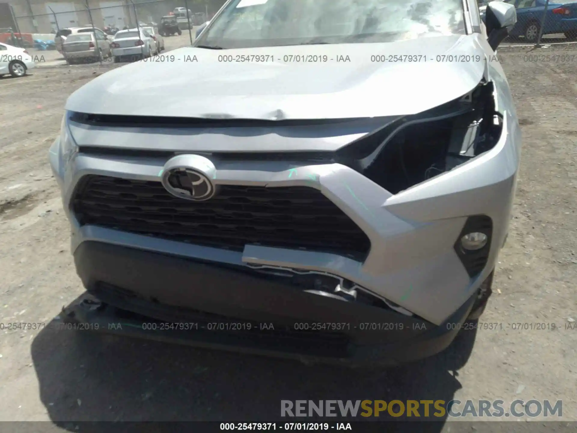 6 Photograph of a damaged car 2T3W1RFV3KW014150 TOYOTA RAV4 2019