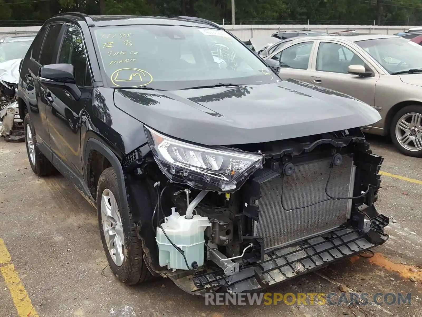 1 Фотография поврежденного автомобиля 2T3W1RFV3KW014262 TOYOTA RAV4 2019