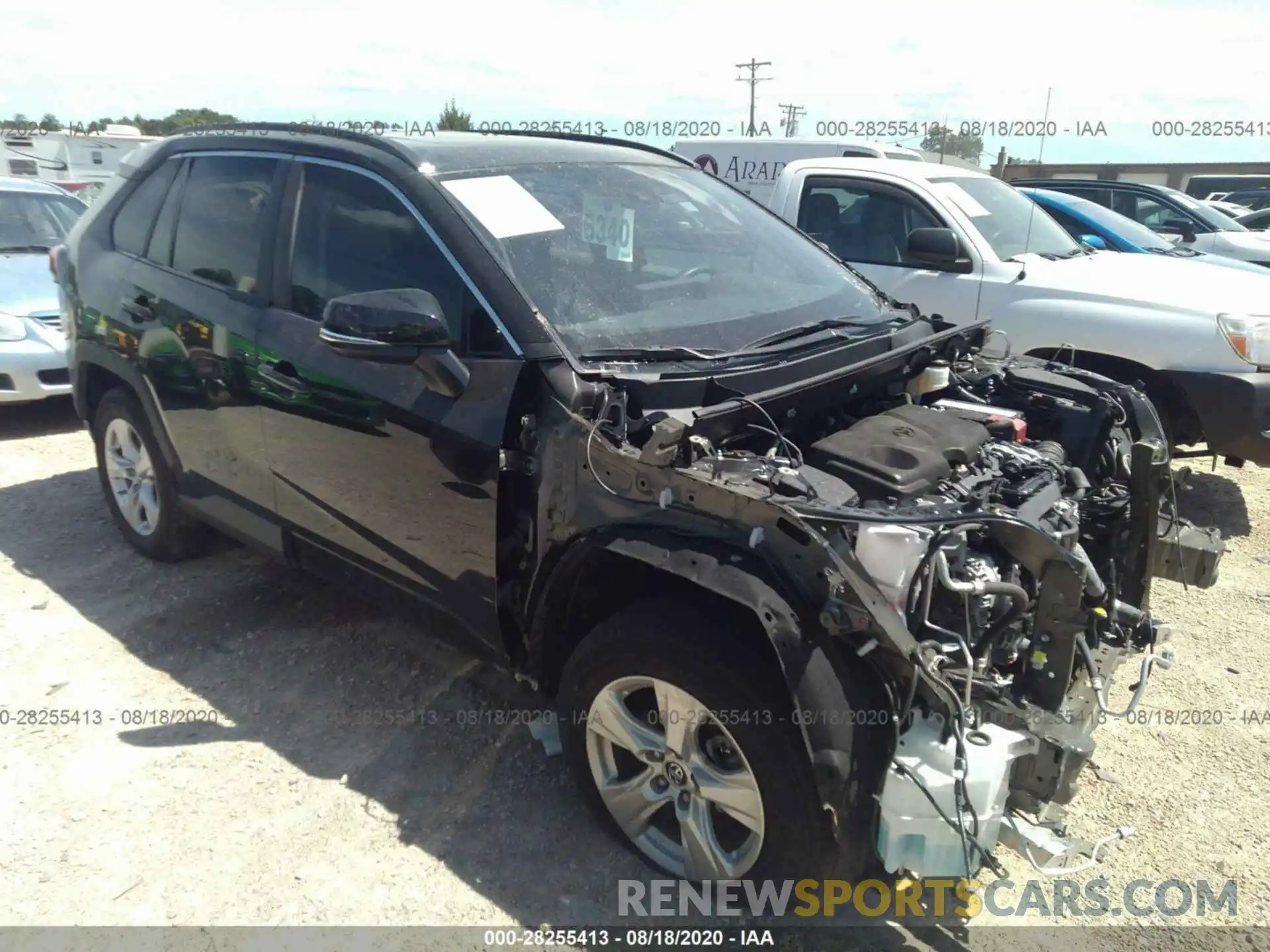 1 Photograph of a damaged car 2T3W1RFV3KW020031 TOYOTA RAV4 2019