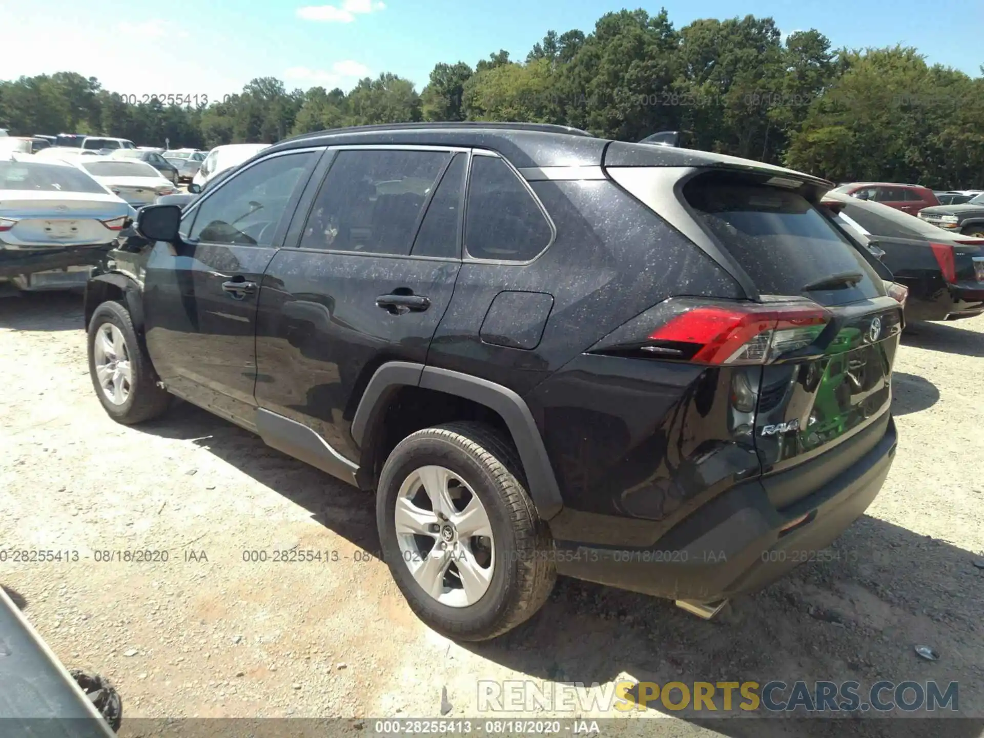 3 Фотография поврежденного автомобиля 2T3W1RFV3KW020031 TOYOTA RAV4 2019