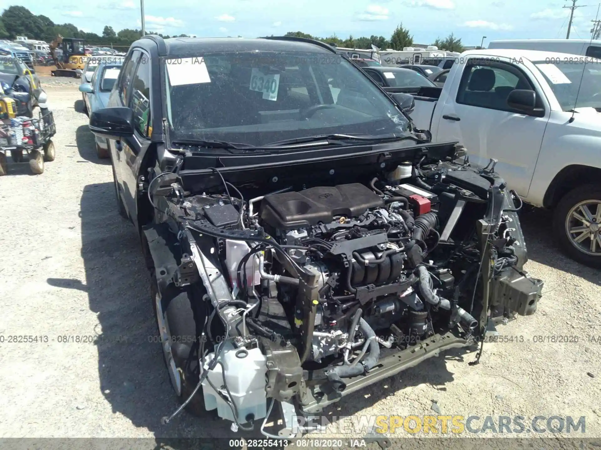 6 Photograph of a damaged car 2T3W1RFV3KW020031 TOYOTA RAV4 2019