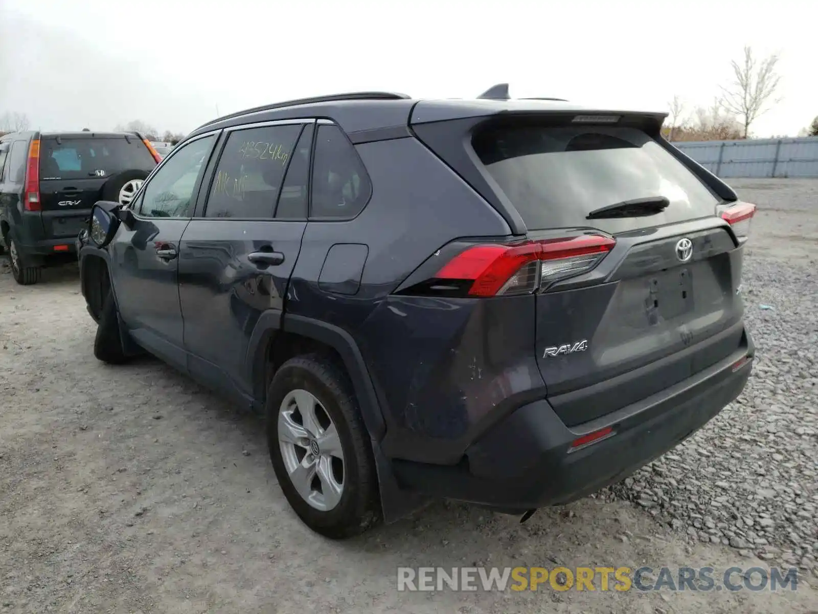 3 Photograph of a damaged car 2T3W1RFV3KW022619 TOYOTA RAV4 2019