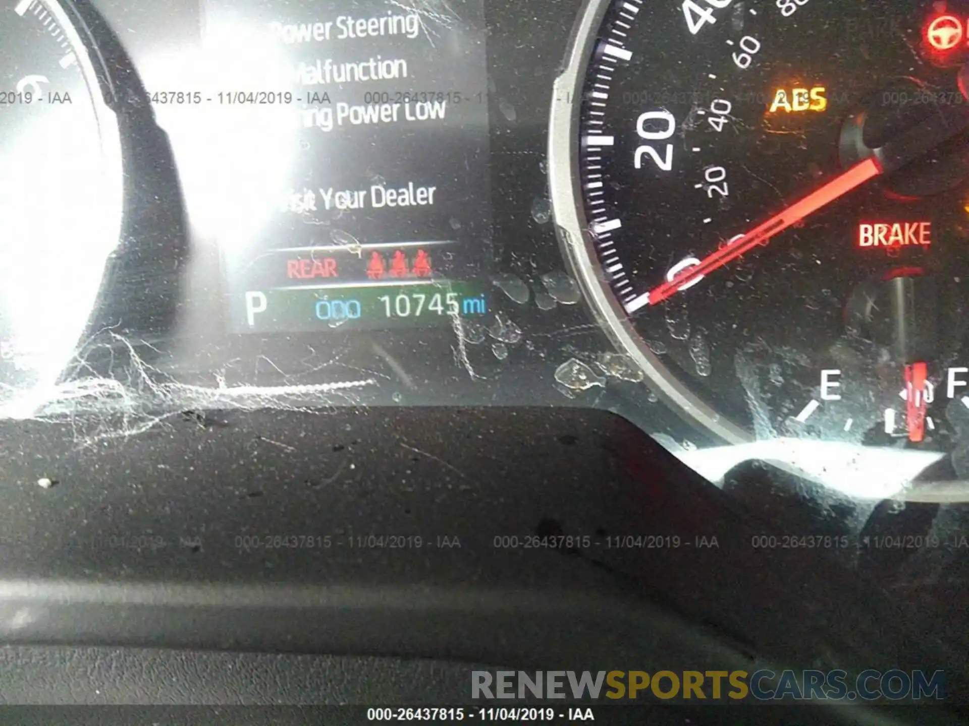 7 Photograph of a damaged car 2T3W1RFV3KW032485 TOYOTA RAV4 2019