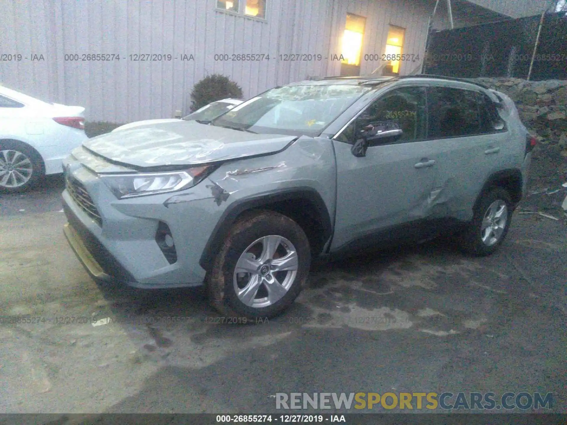 2 Фотография поврежденного автомобиля 2T3W1RFV3KW036522 TOYOTA RAV4 2019