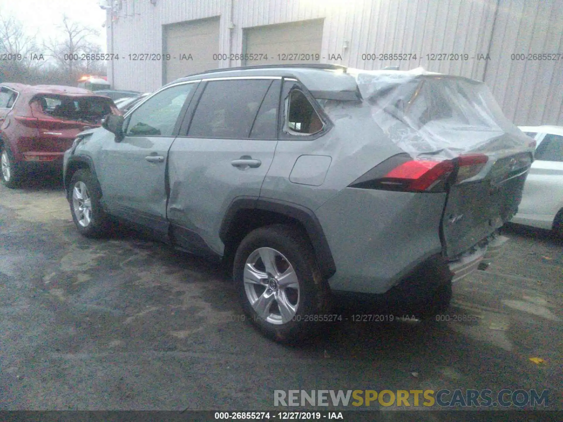 3 Photograph of a damaged car 2T3W1RFV3KW036522 TOYOTA RAV4 2019