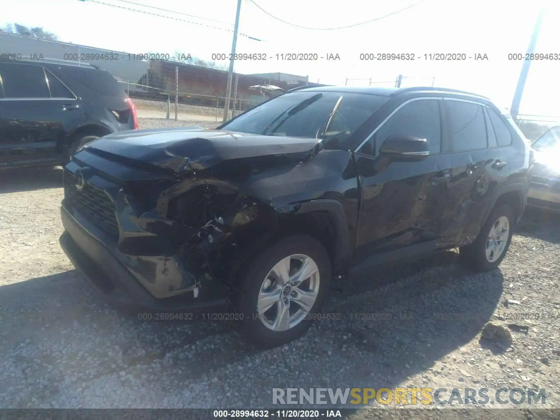 2 Photograph of a damaged car 2T3W1RFV3KW036746 TOYOTA RAV4 2019