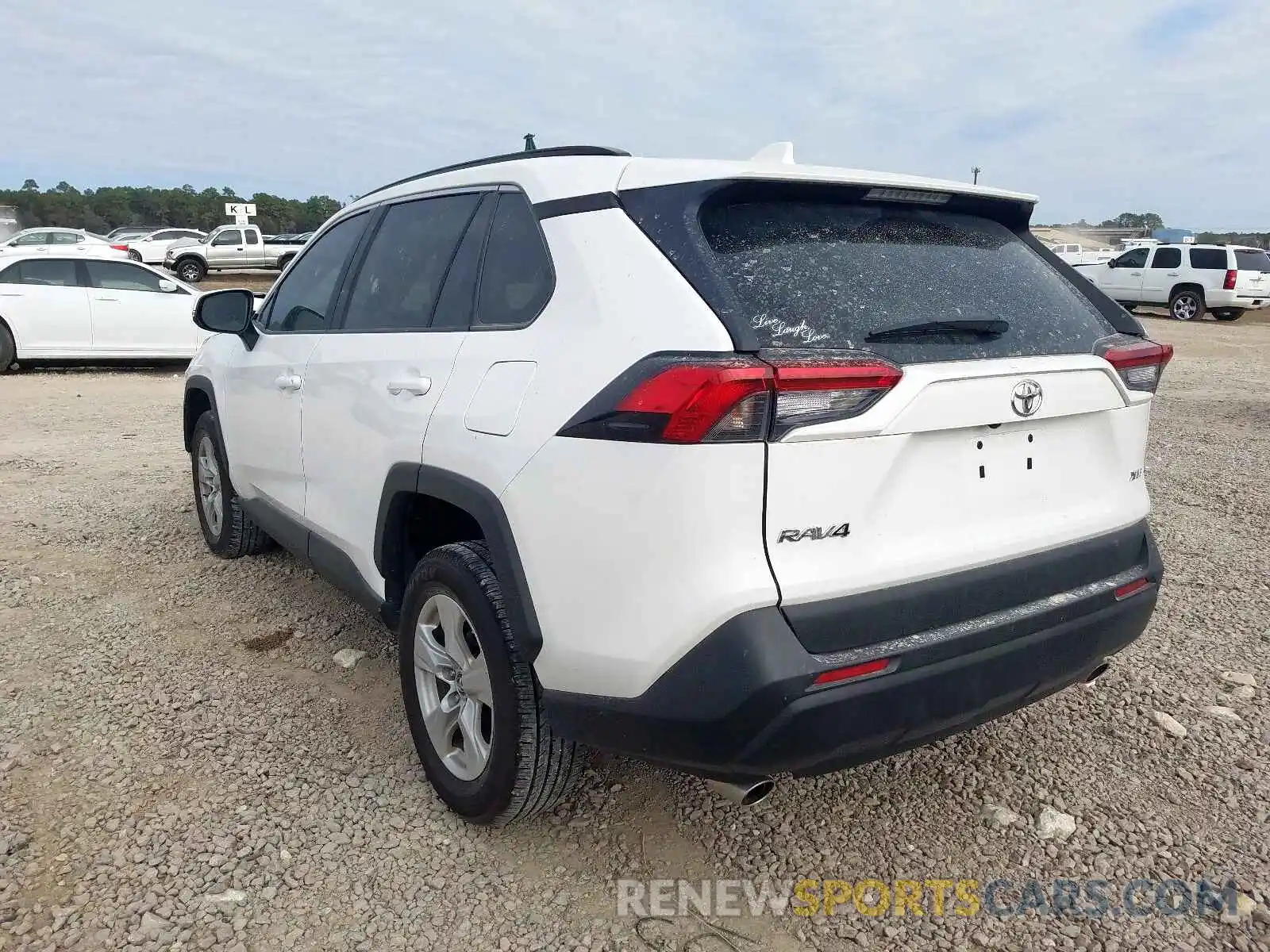 3 Photograph of a damaged car 2T3W1RFV3KW036763 TOYOTA RAV4 2019