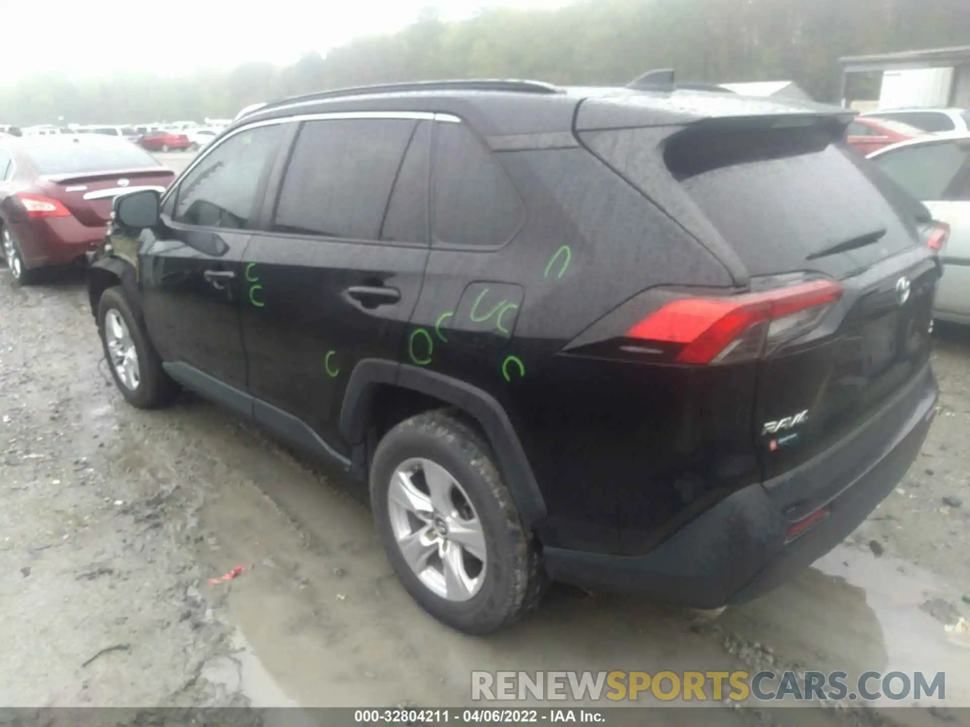 3 Фотография поврежденного автомобиля 2T3W1RFV3KW037914 TOYOTA RAV4 2019