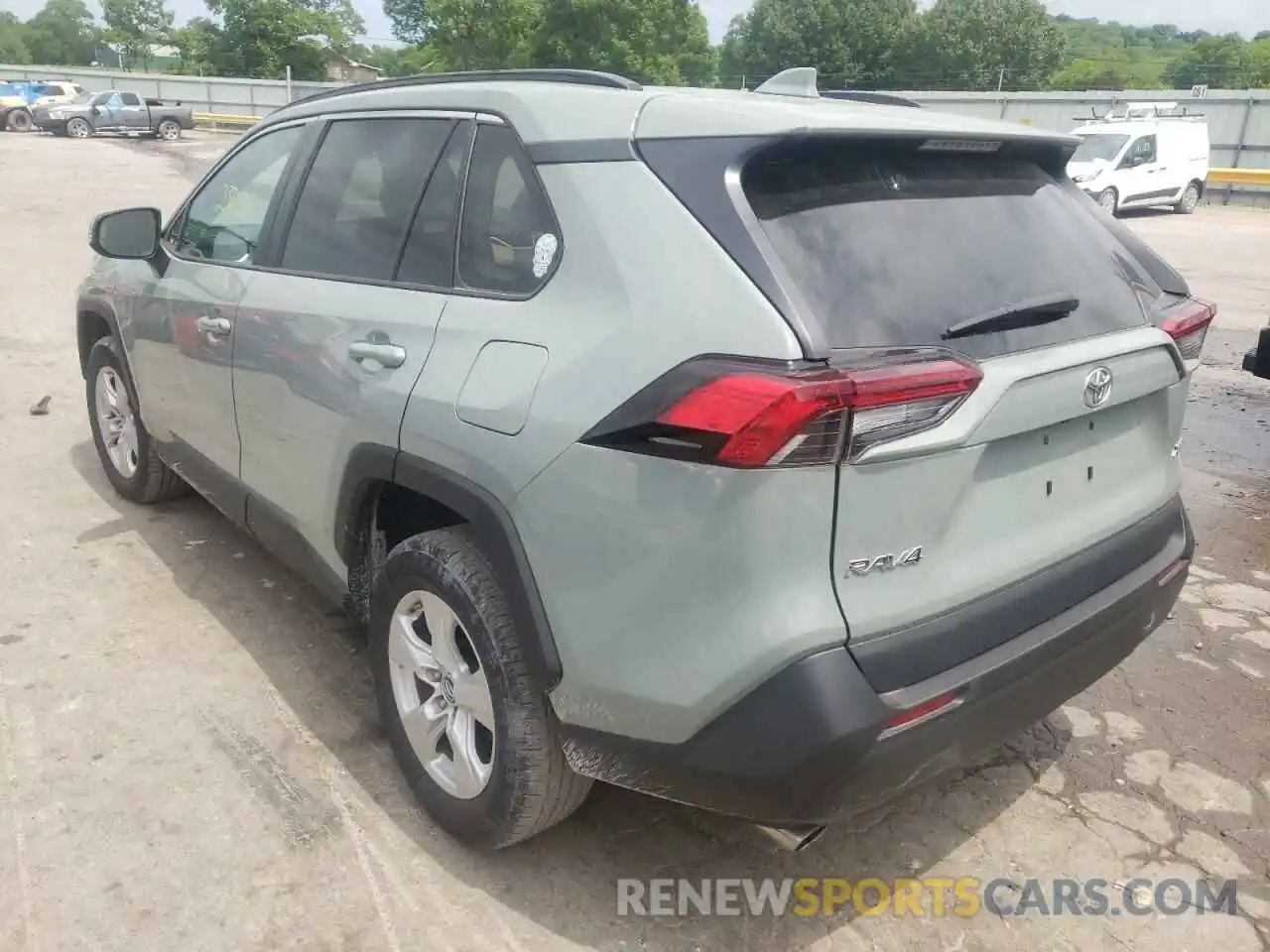 3 Photograph of a damaged car 2T3W1RFV3KW039694 TOYOTA RAV4 2019