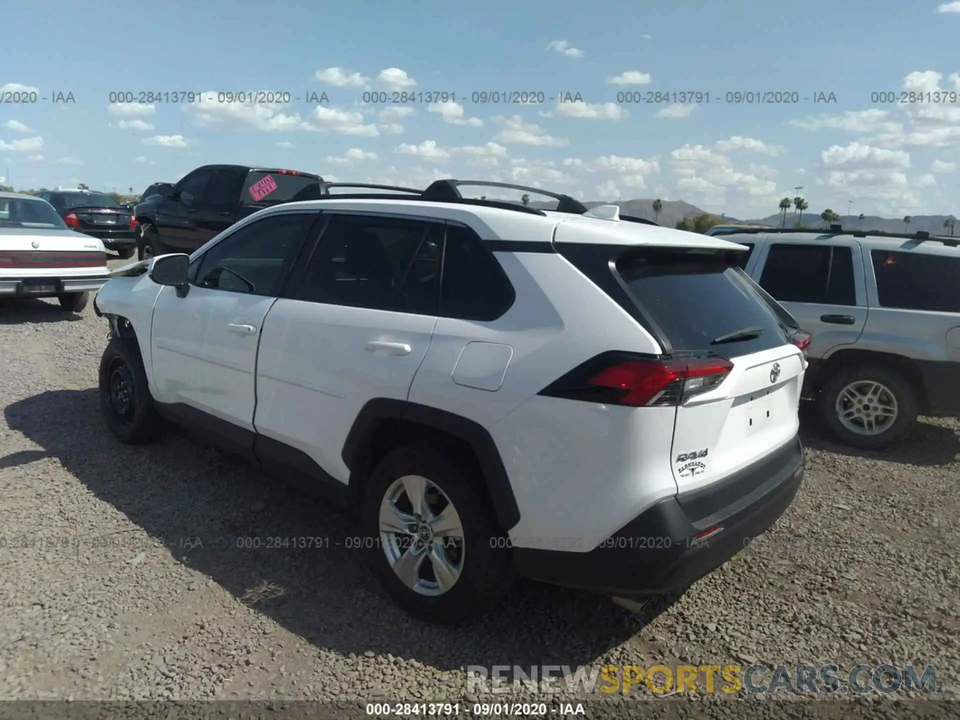 3 Photograph of a damaged car 2T3W1RFV3KW041297 TOYOTA RAV4 2019