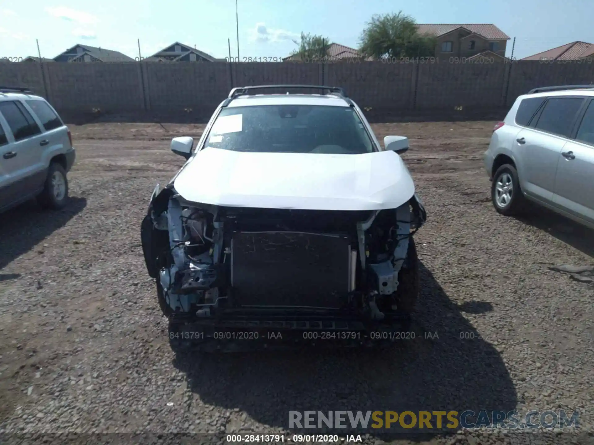 6 Photograph of a damaged car 2T3W1RFV3KW041297 TOYOTA RAV4 2019