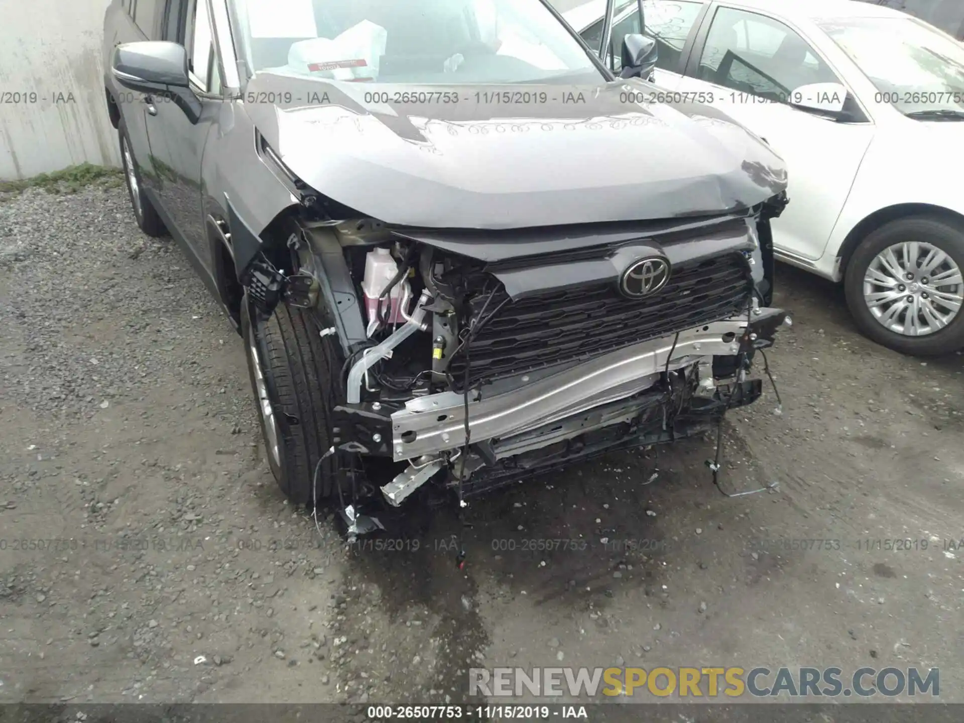 6 Photograph of a damaged car 2T3W1RFV3KW045141 TOYOTA RAV4 2019