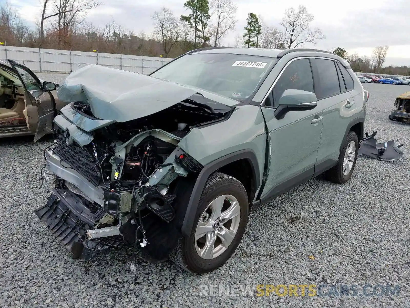 2 Photograph of a damaged car 2T3W1RFV3KW055426 TOYOTA RAV4 2019