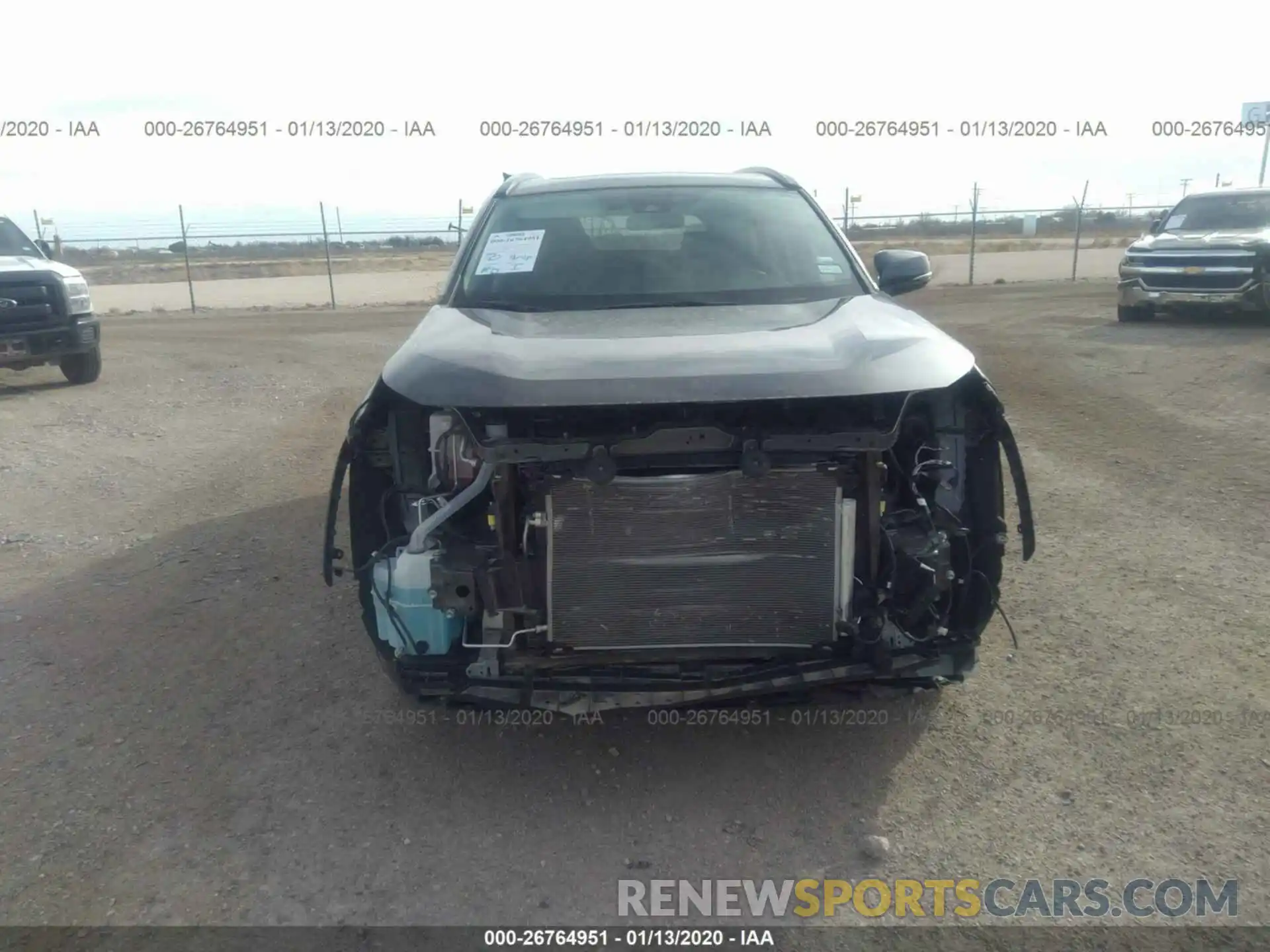 6 Photograph of a damaged car 2T3W1RFV4KC004857 TOYOTA RAV4 2019