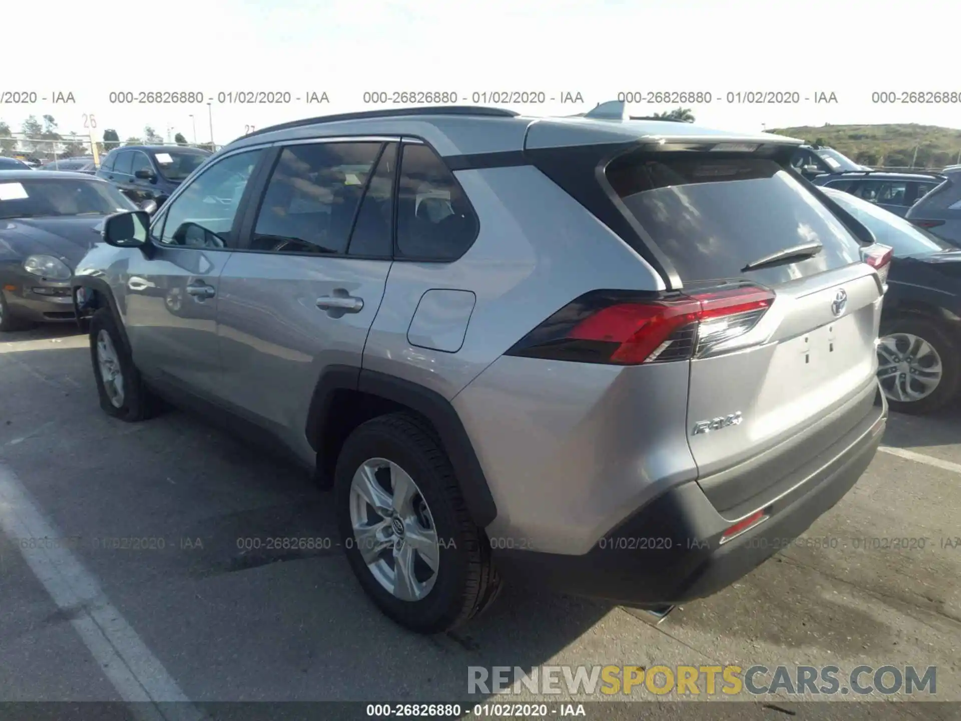 3 Photograph of a damaged car 2T3W1RFV4KC013946 TOYOTA RAV4 2019