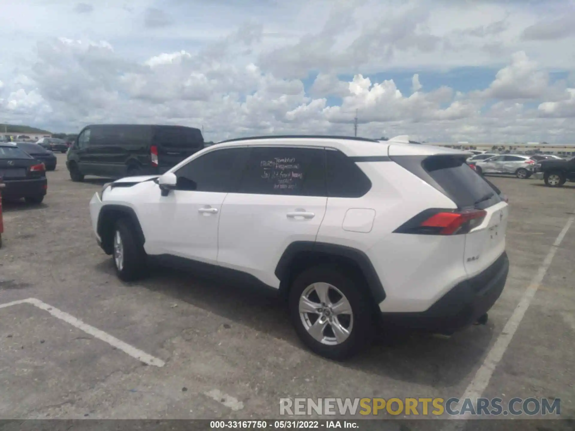 3 Photograph of a damaged car 2T3W1RFV4KC022436 TOYOTA RAV4 2019