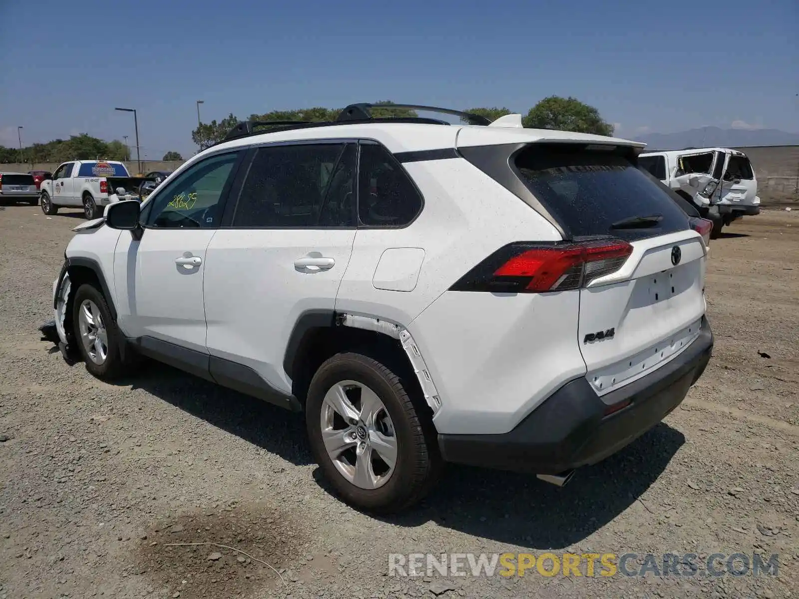 3 Photograph of a damaged car 2T3W1RFV4KC029886 TOYOTA RAV4 2019