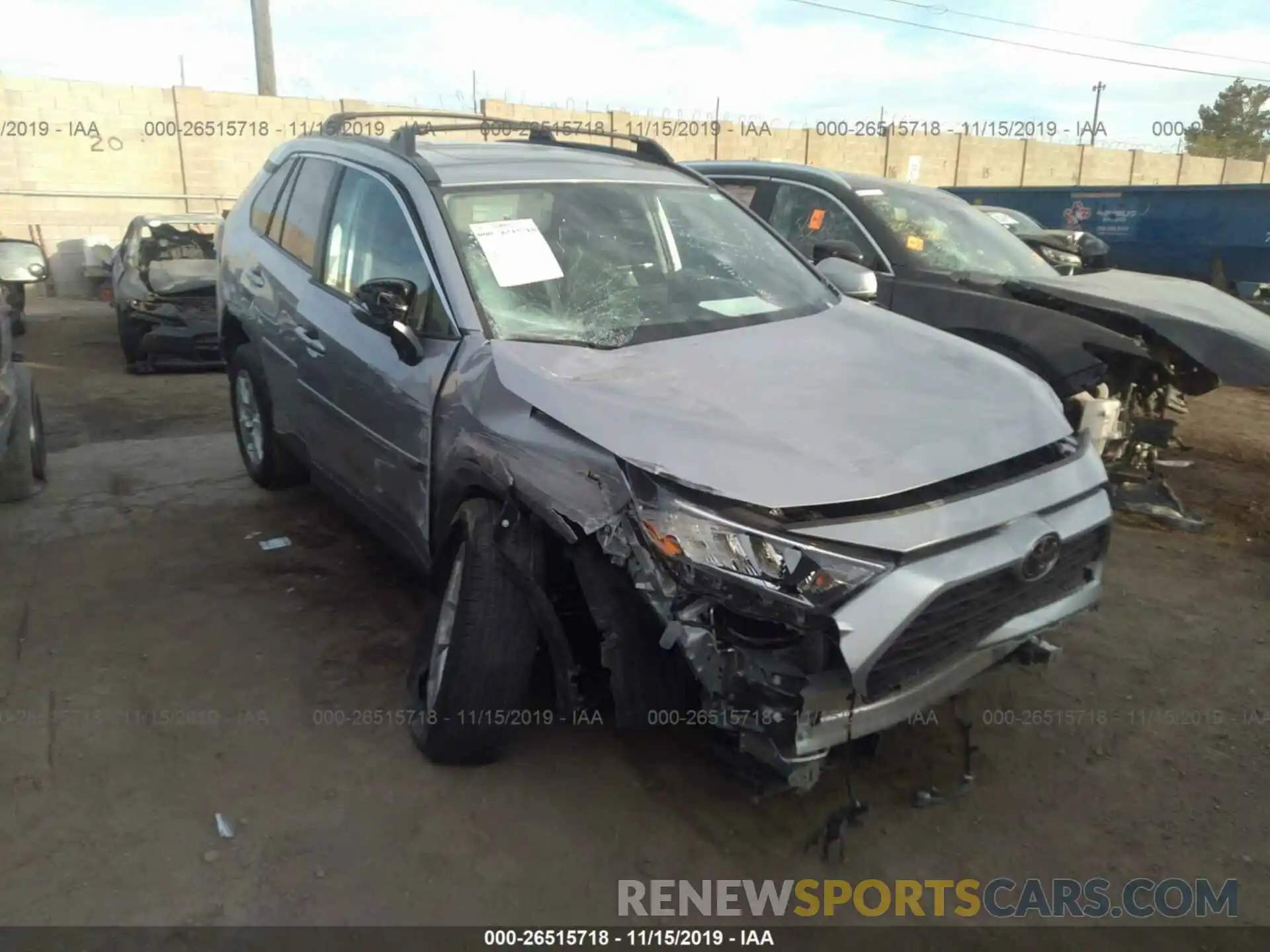 6 Photograph of a damaged car 2T3W1RFV4KC032125 TOYOTA RAV4 2019