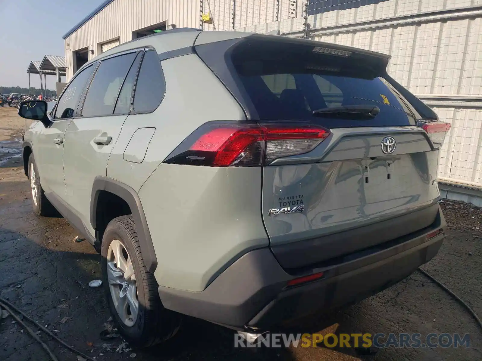 3 Photograph of a damaged car 2T3W1RFV4KC032979 TOYOTA RAV4 2019