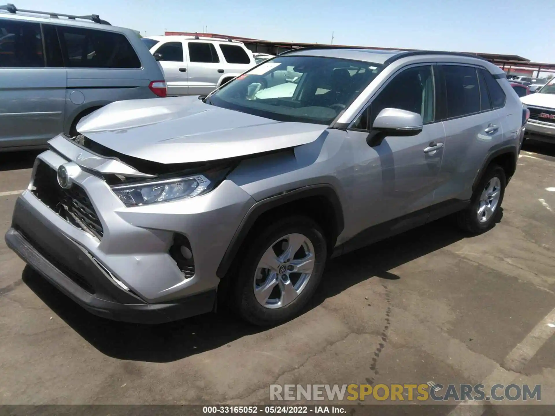 2 Photograph of a damaged car 2T3W1RFV4KW006915 TOYOTA RAV4 2019