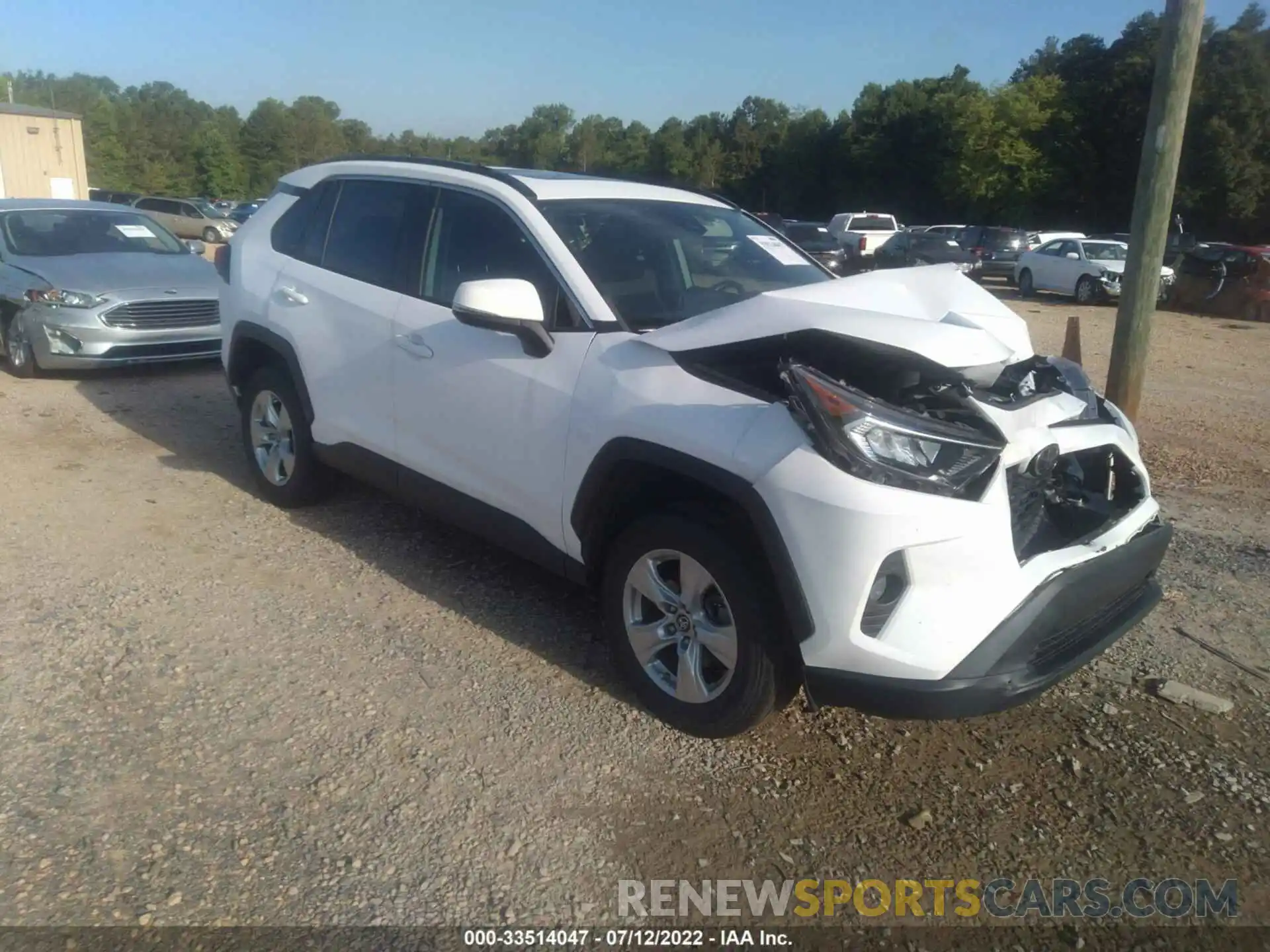 1 Фотография поврежденного автомобиля 2T3W1RFV4KW007224 TOYOTA RAV4 2019