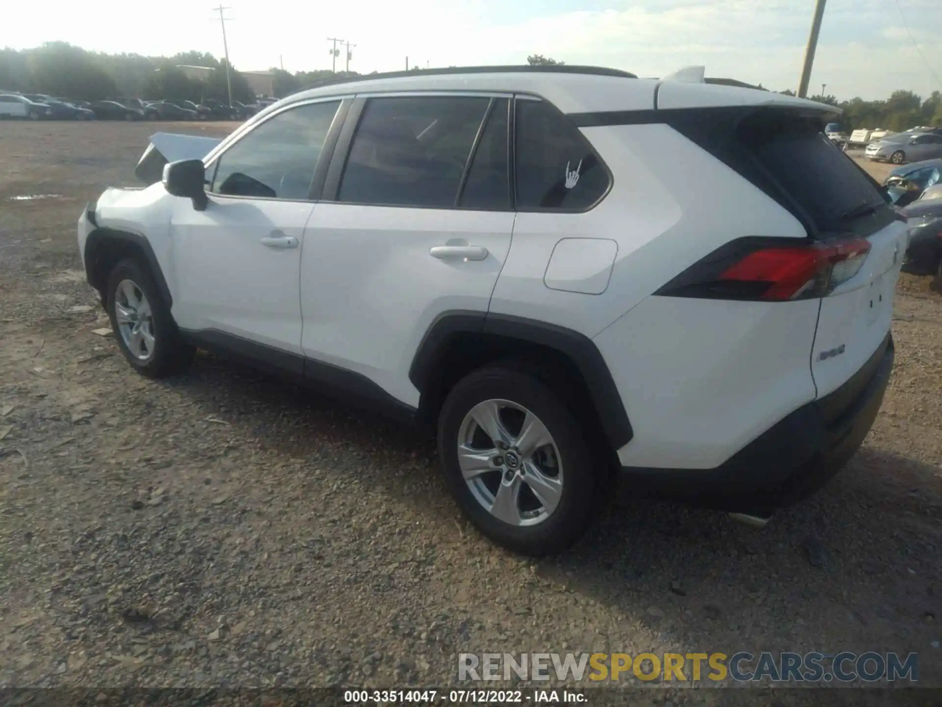 3 Фотография поврежденного автомобиля 2T3W1RFV4KW007224 TOYOTA RAV4 2019