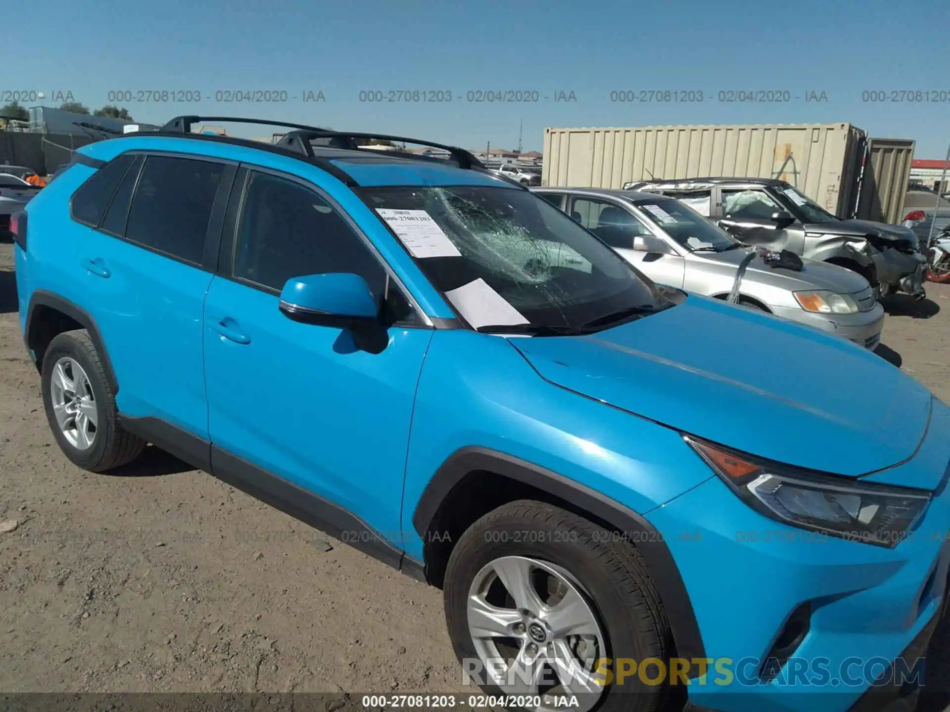 6 Photograph of a damaged car 2T3W1RFV4KW011113 TOYOTA RAV4 2019