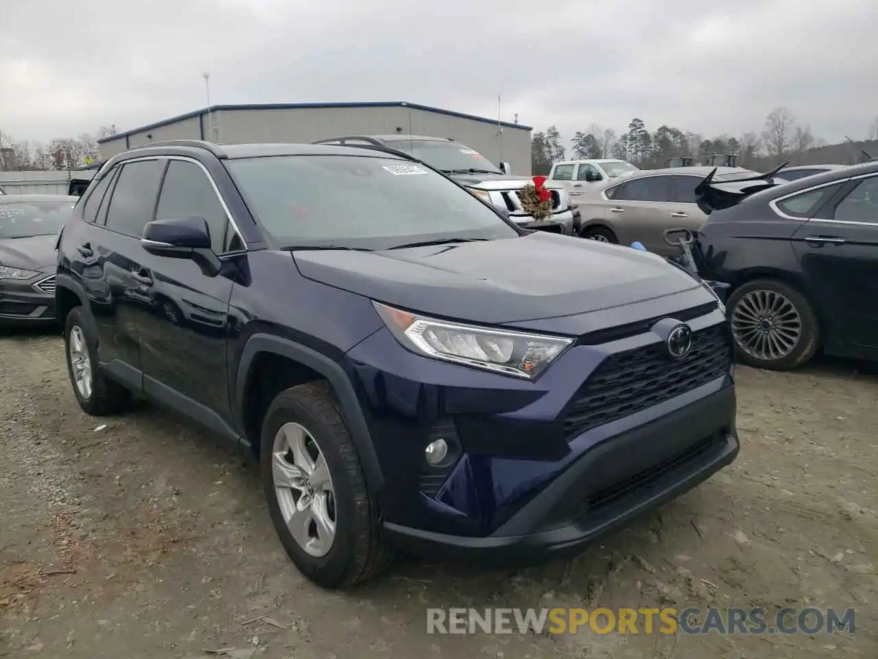 1 Photograph of a damaged car 2T3W1RFV4KW014450 TOYOTA RAV4 2019