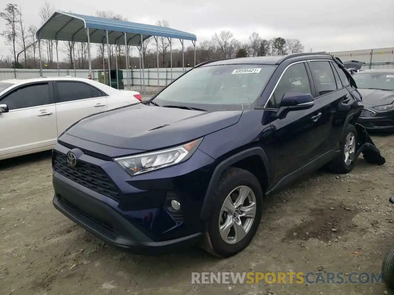 2 Photograph of a damaged car 2T3W1RFV4KW014450 TOYOTA RAV4 2019