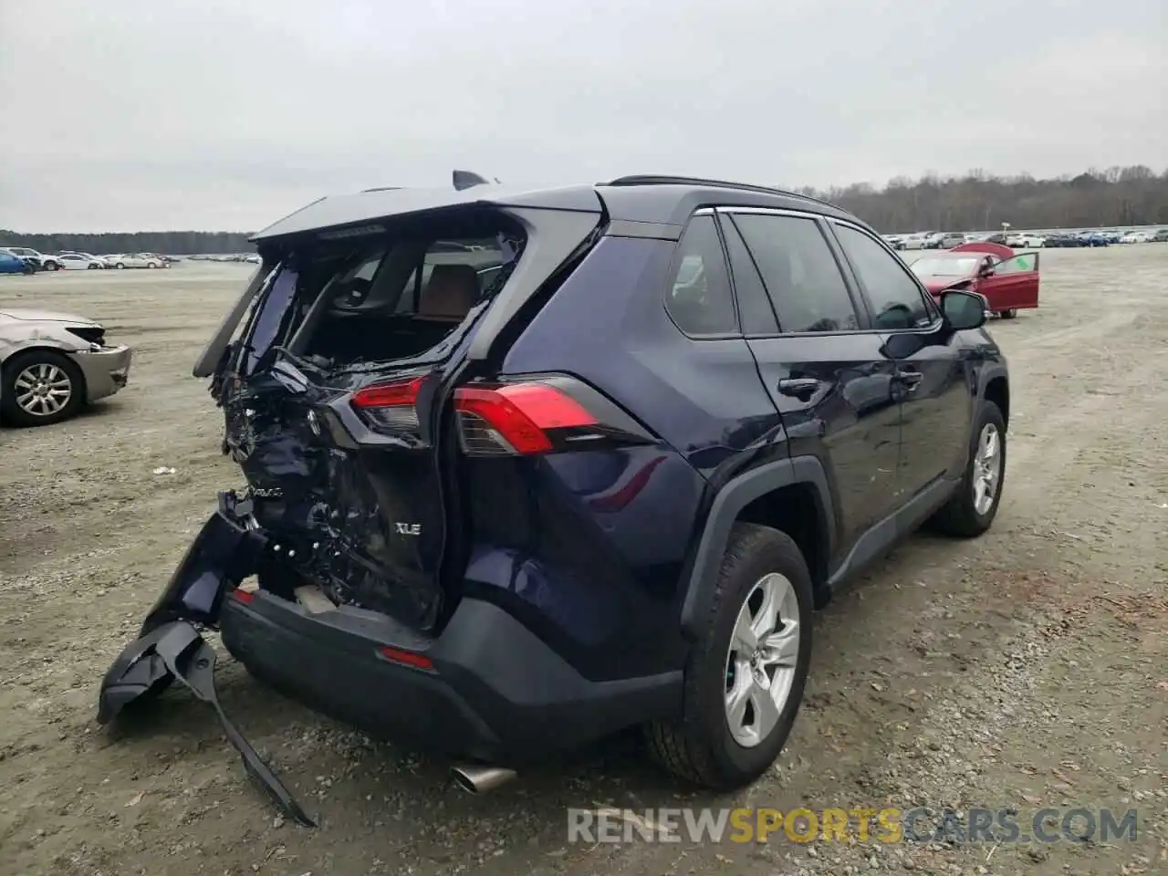 4 Фотография поврежденного автомобиля 2T3W1RFV4KW014450 TOYOTA RAV4 2019