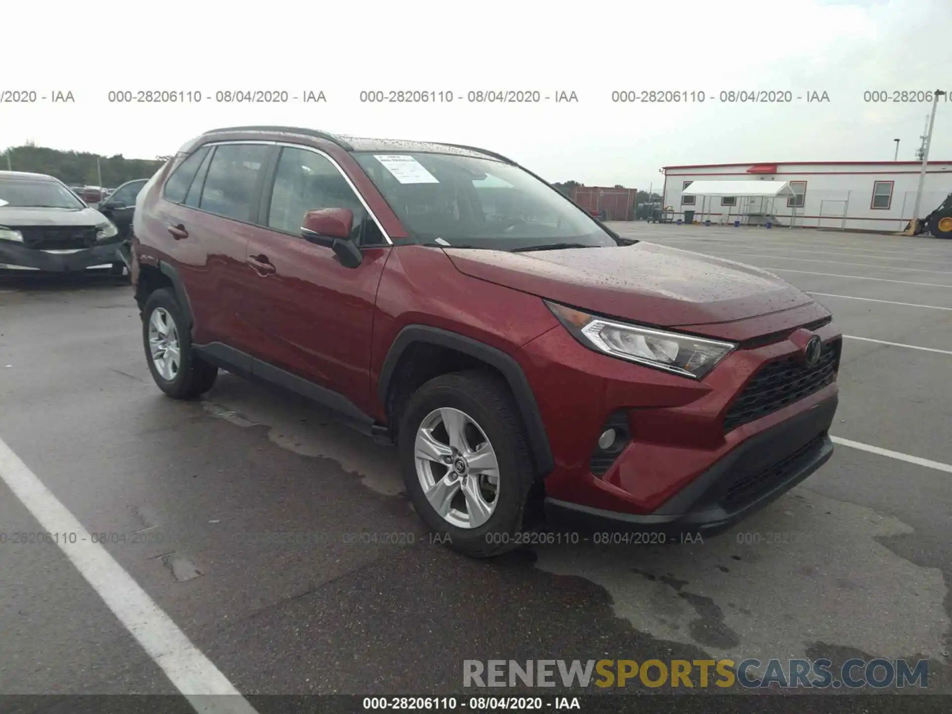 1 Photograph of a damaged car 2T3W1RFV4KW014612 TOYOTA RAV4 2019