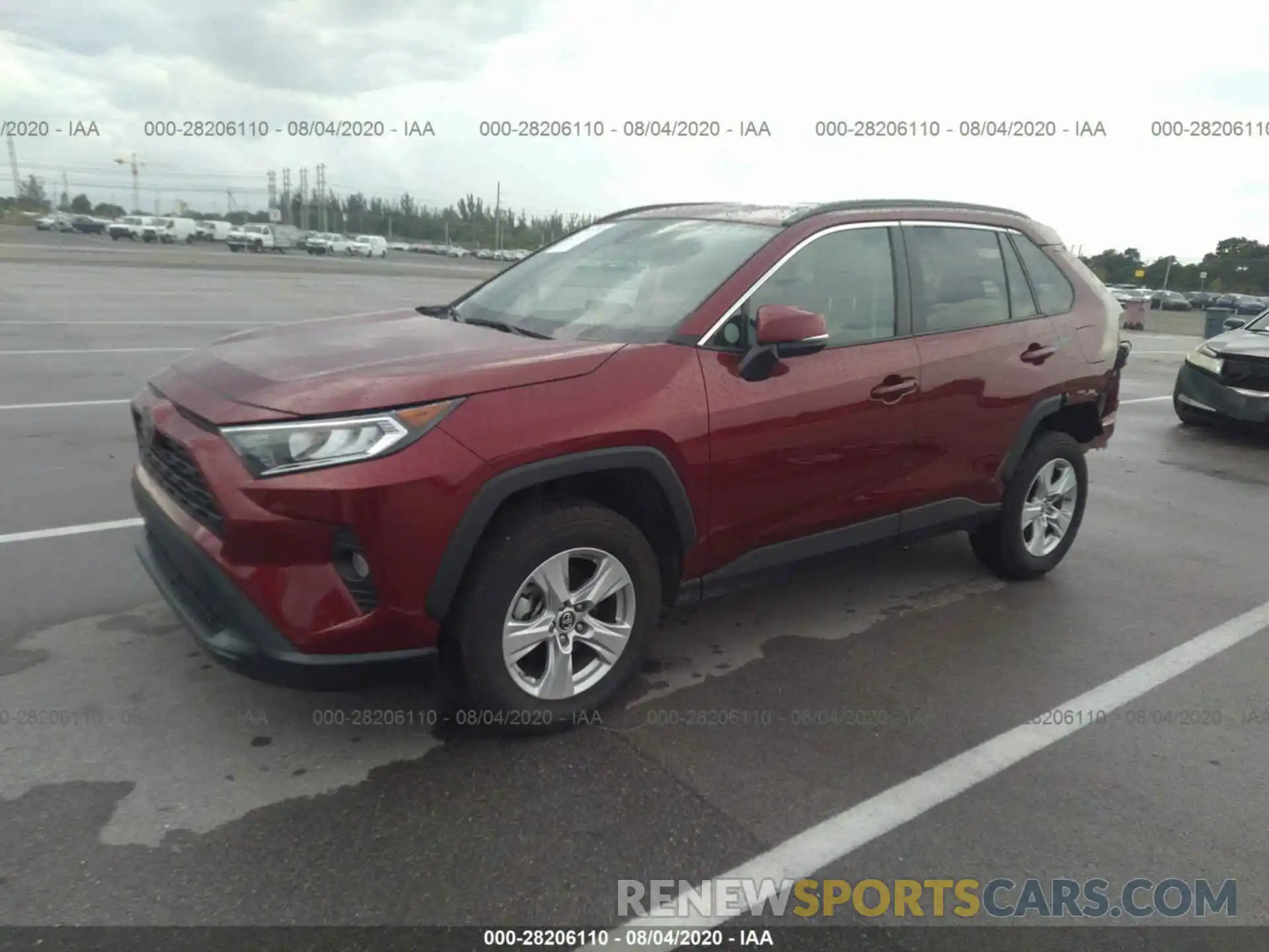 2 Фотография поврежденного автомобиля 2T3W1RFV4KW014612 TOYOTA RAV4 2019