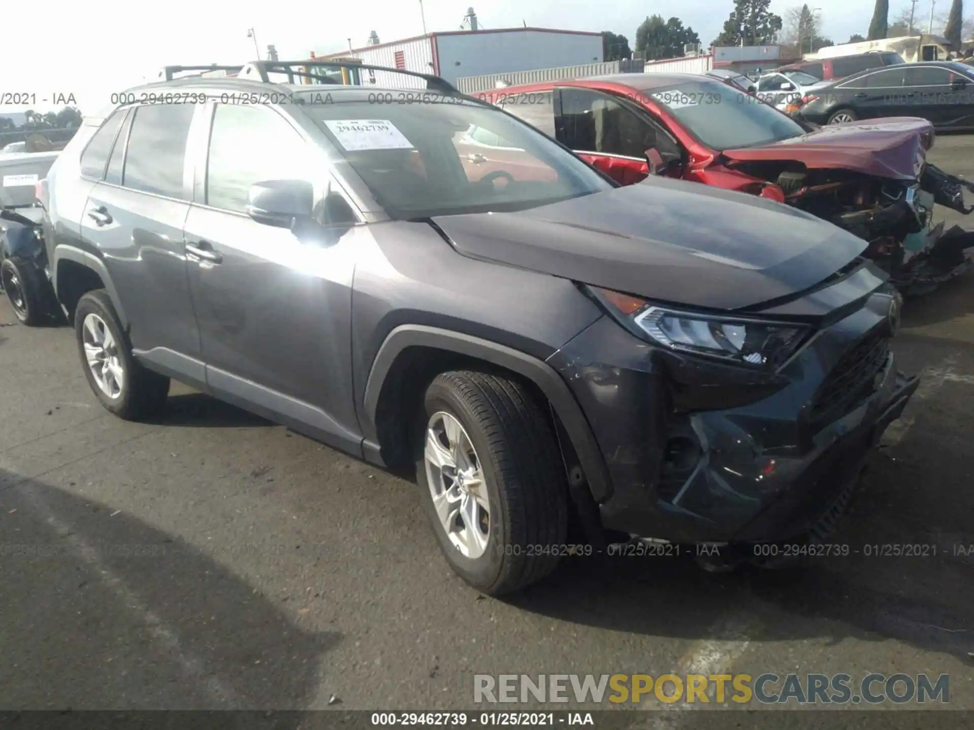 1 Photograph of a damaged car 2T3W1RFV4KW016313 TOYOTA RAV4 2019