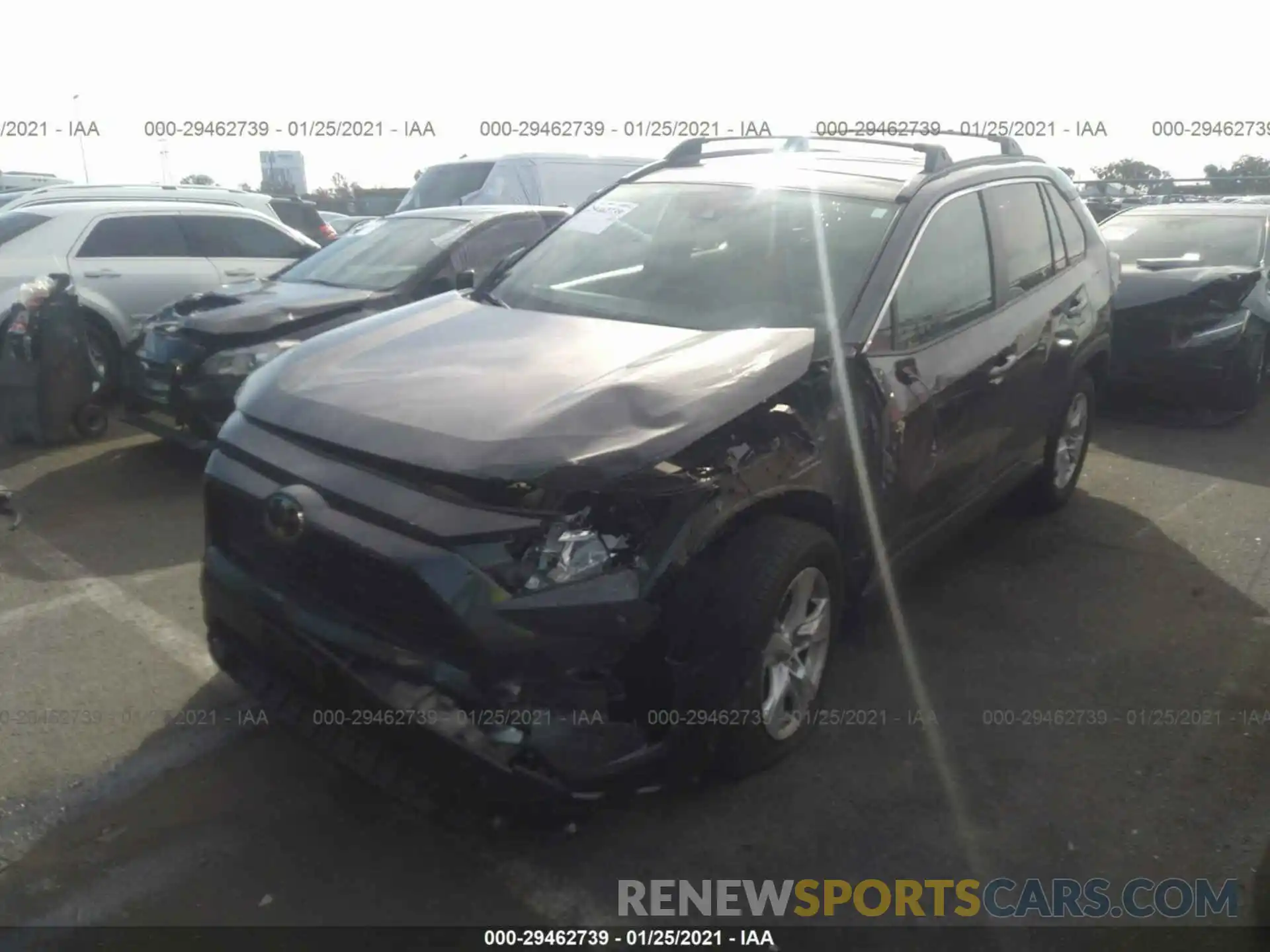 6 Photograph of a damaged car 2T3W1RFV4KW016313 TOYOTA RAV4 2019