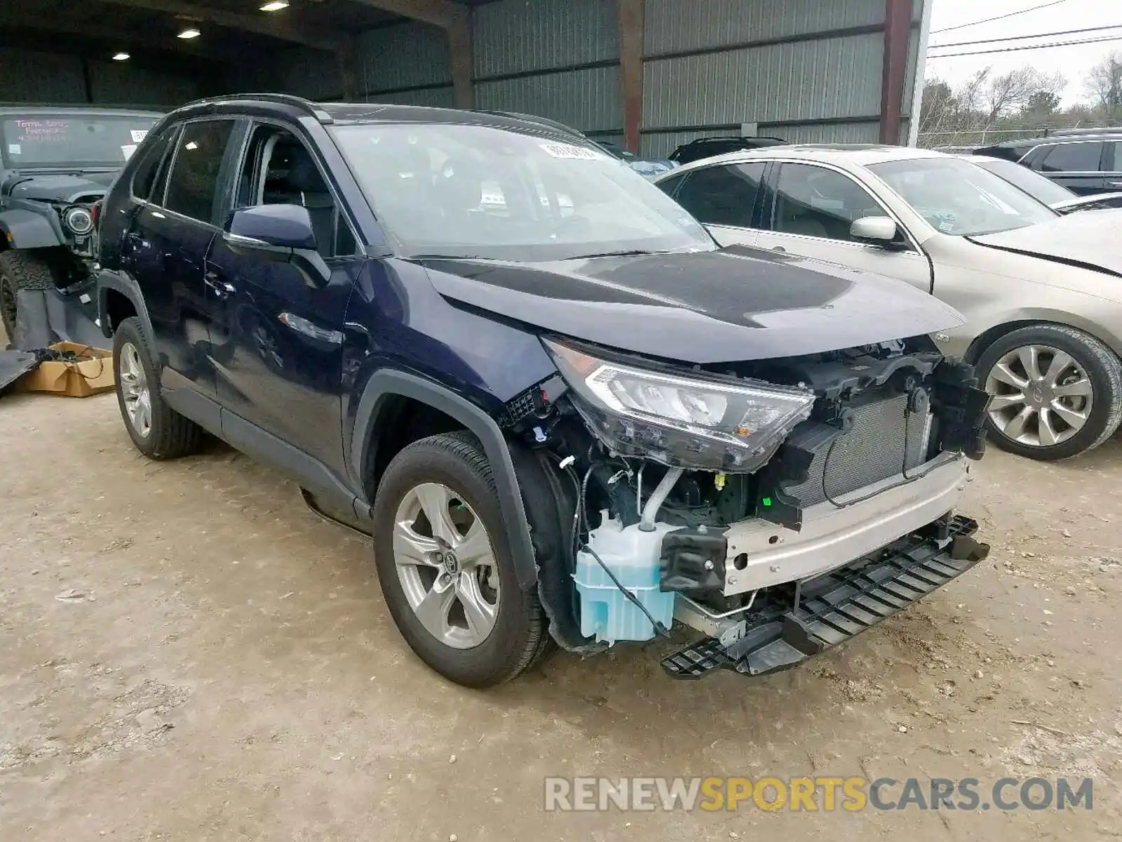 1 Фотография поврежденного автомобиля 2T3W1RFV4KW018496 TOYOTA RAV4 2019