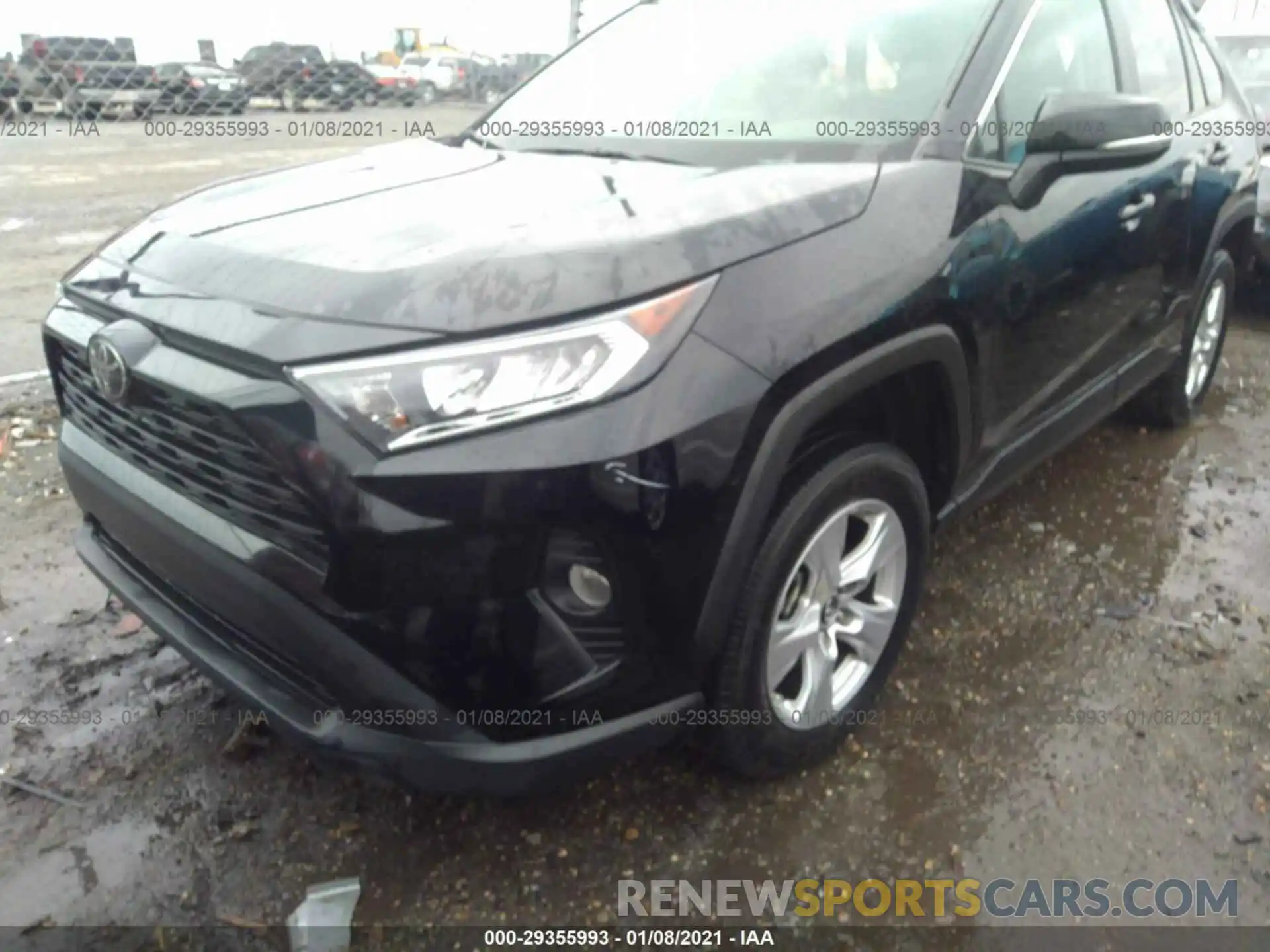 2 Photograph of a damaged car 2T3W1RFV4KW020006 TOYOTA RAV4 2019