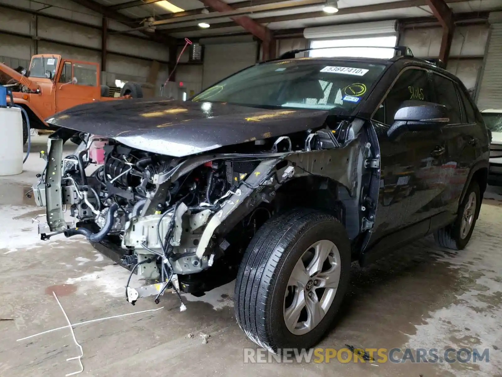 2 Photograph of a damaged car 2T3W1RFV4KW021267 TOYOTA RAV4 2019