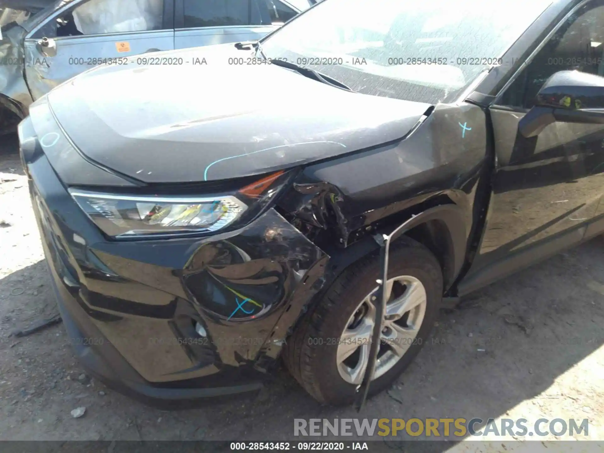 6 Photograph of a damaged car 2T3W1RFV4KW038893 TOYOTA RAV4 2019