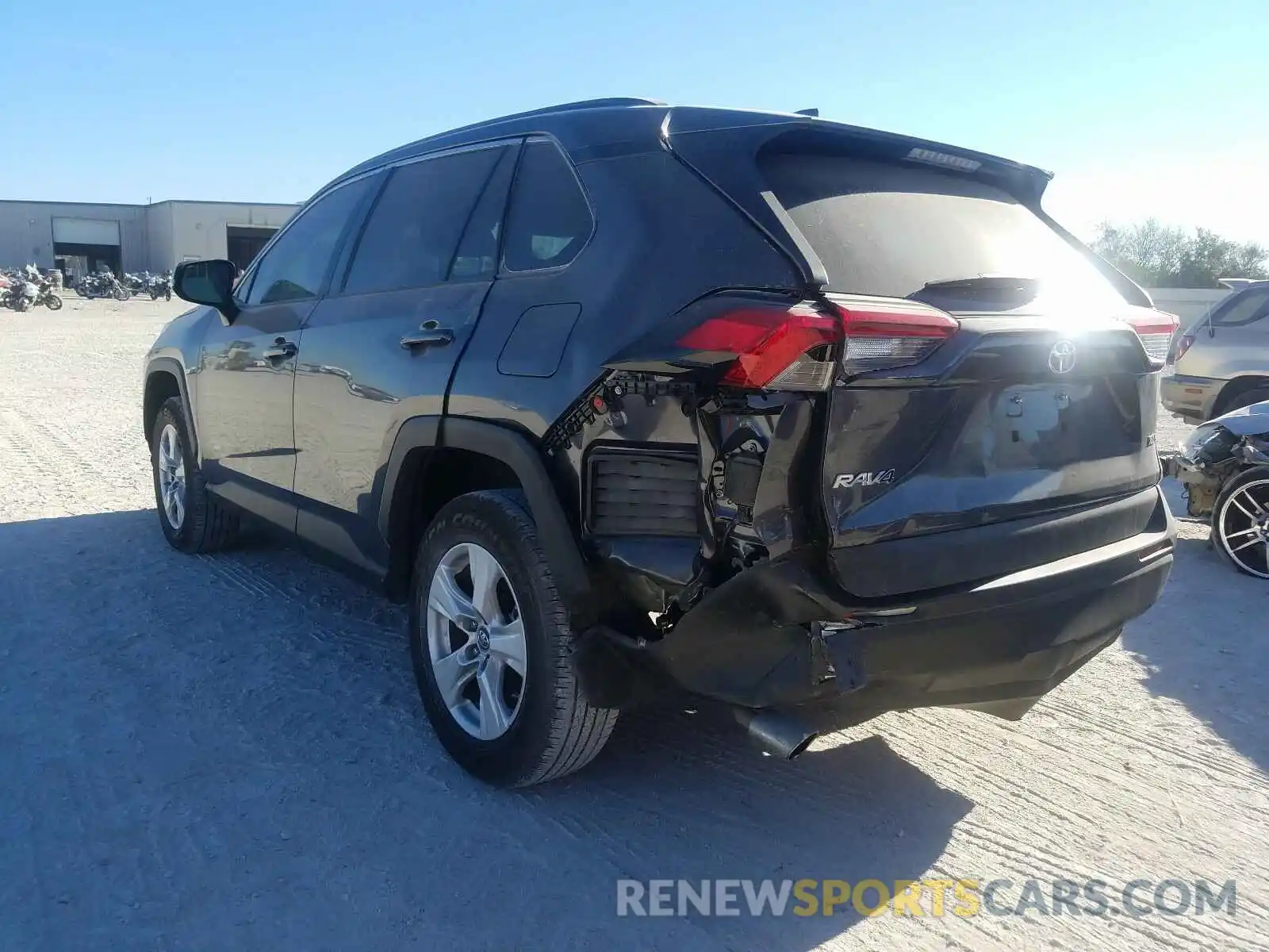 3 Photograph of a damaged car 2T3W1RFV4KW044919 TOYOTA RAV4 2019