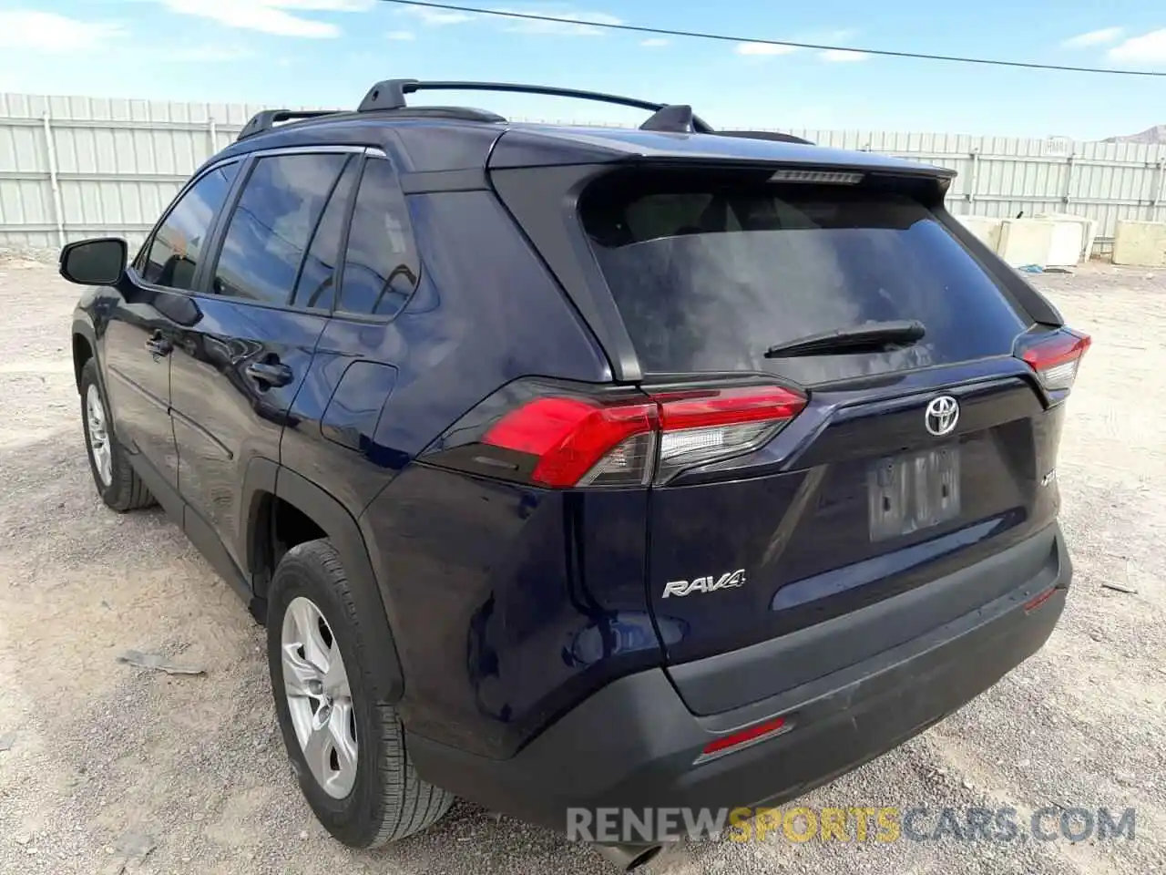 3 Photograph of a damaged car 2T3W1RFV4KW057508 TOYOTA RAV4 2019