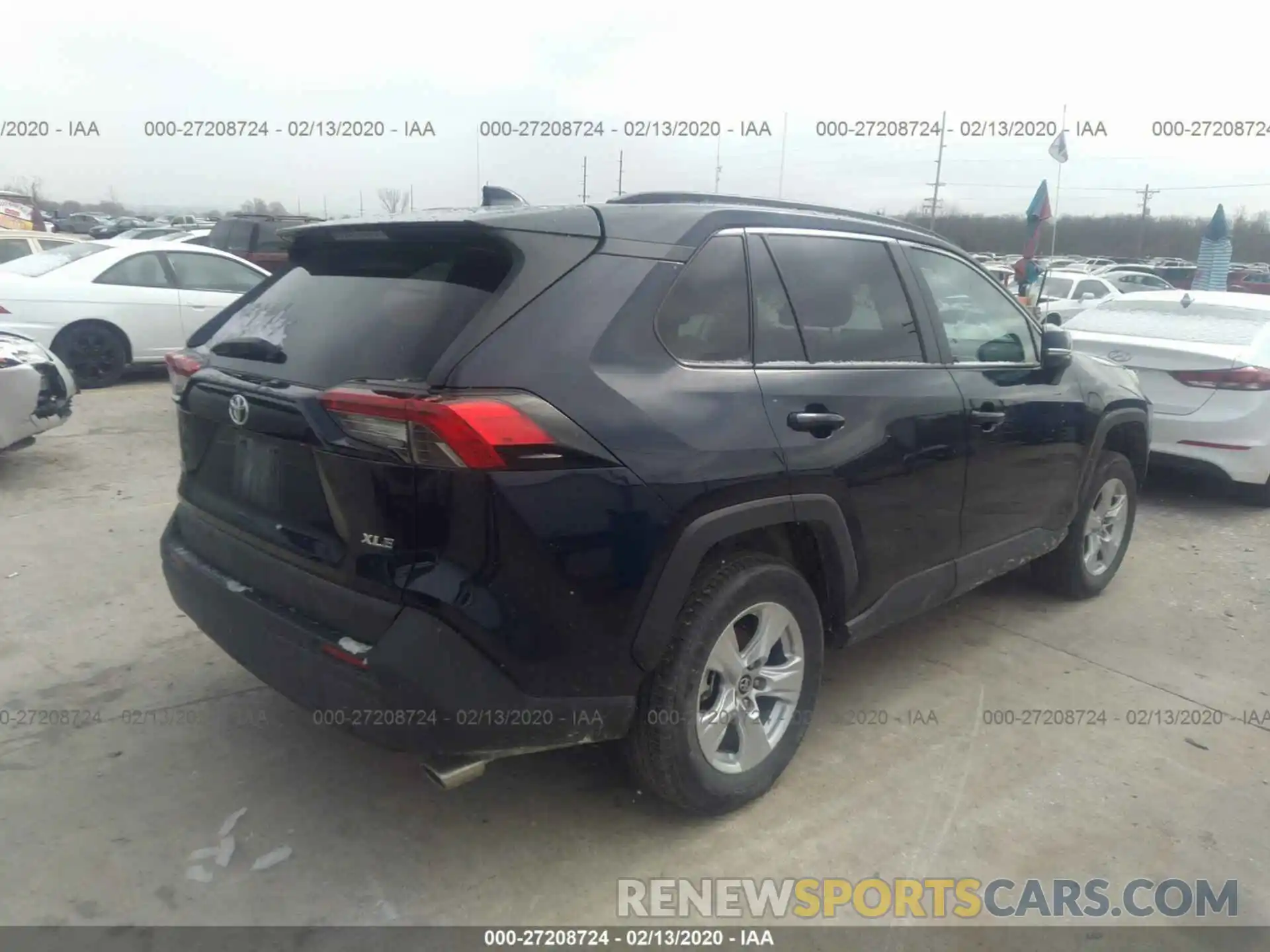 4 Фотография поврежденного автомобиля 2T3W1RFV5KC001868 TOYOTA RAV4 2019