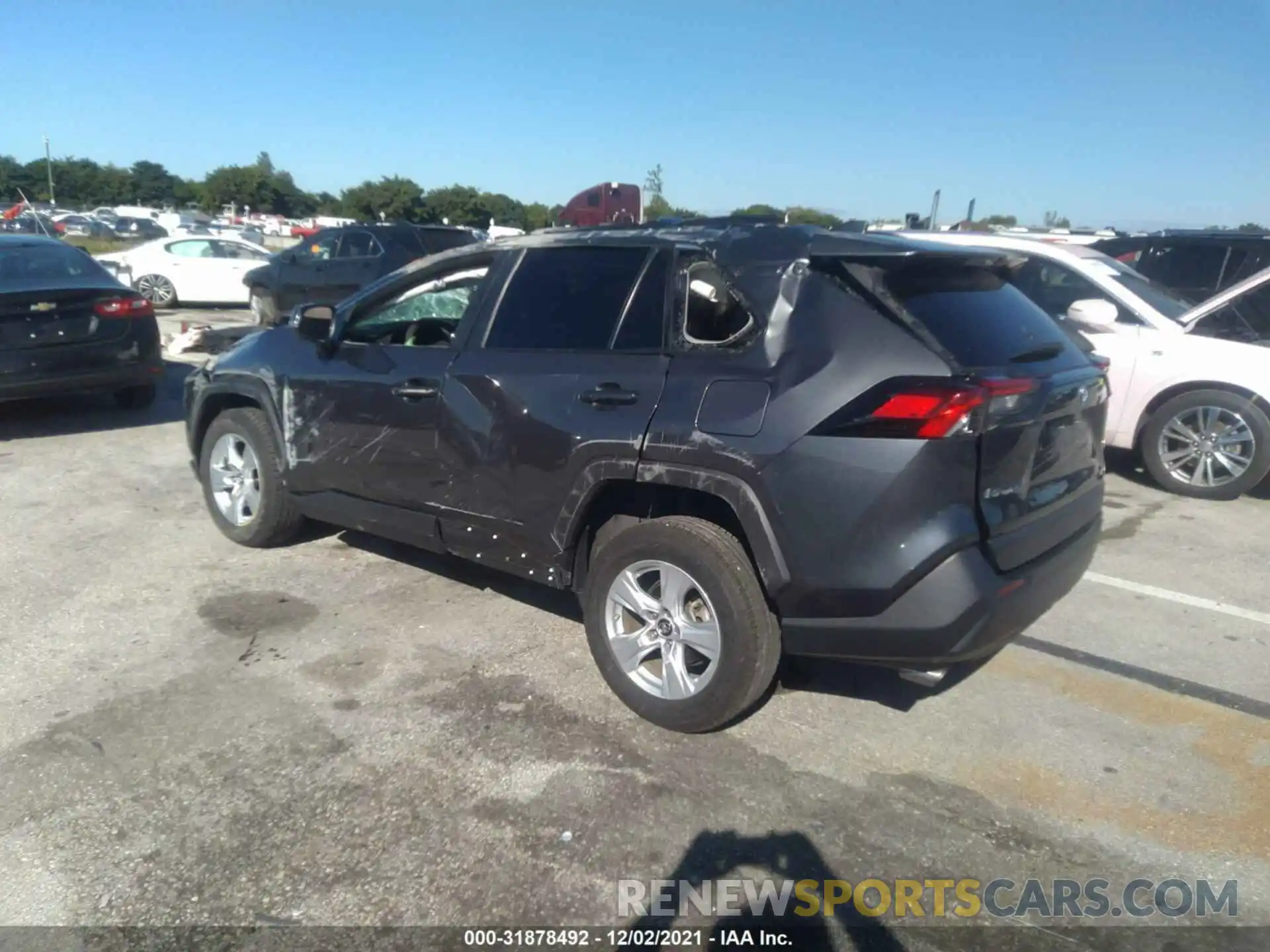 3 Photograph of a damaged car 2T3W1RFV5KC002602 TOYOTA RAV4 2019