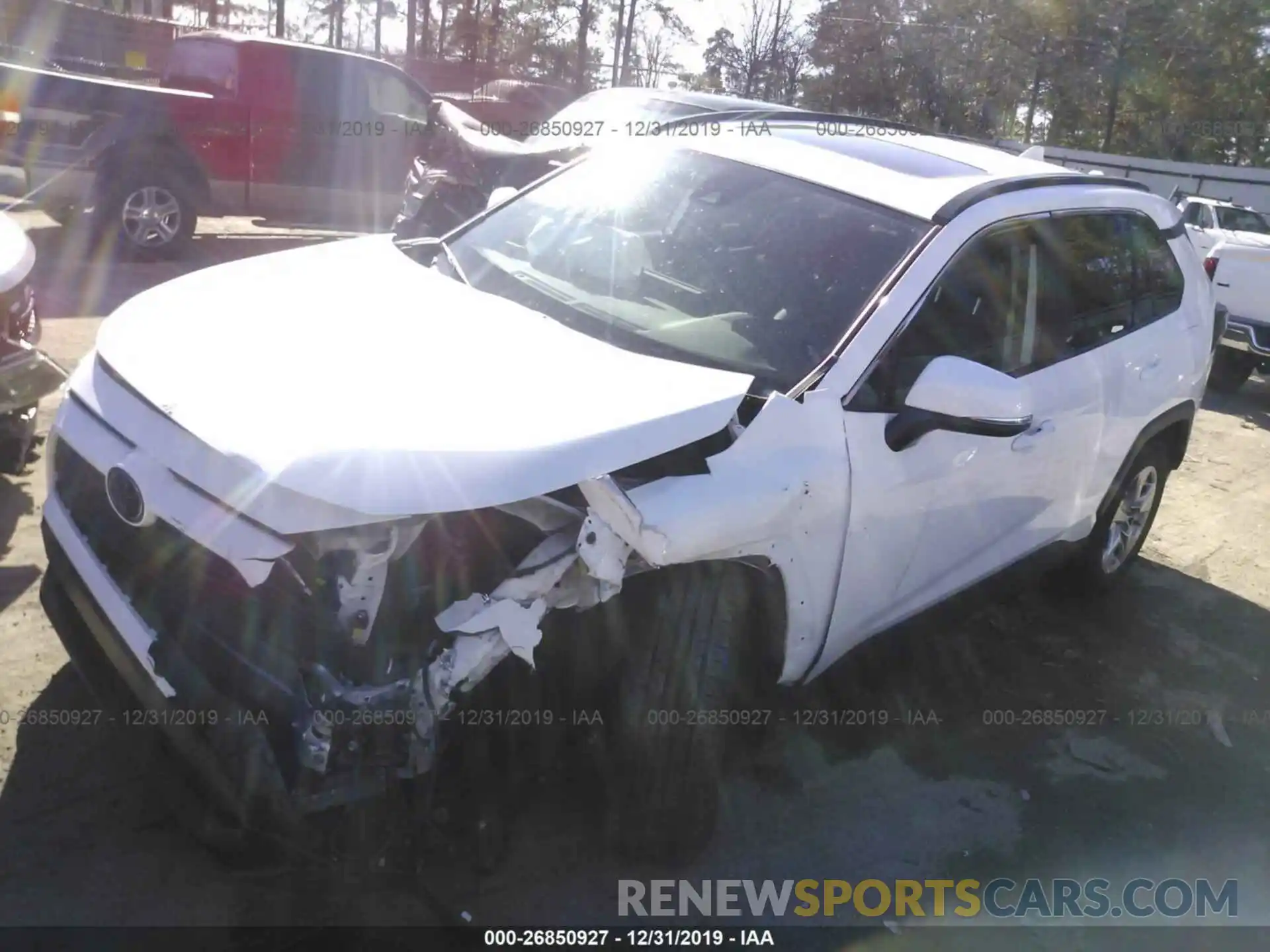 2 Photograph of a damaged car 2T3W1RFV5KC004138 TOYOTA RAV4 2019