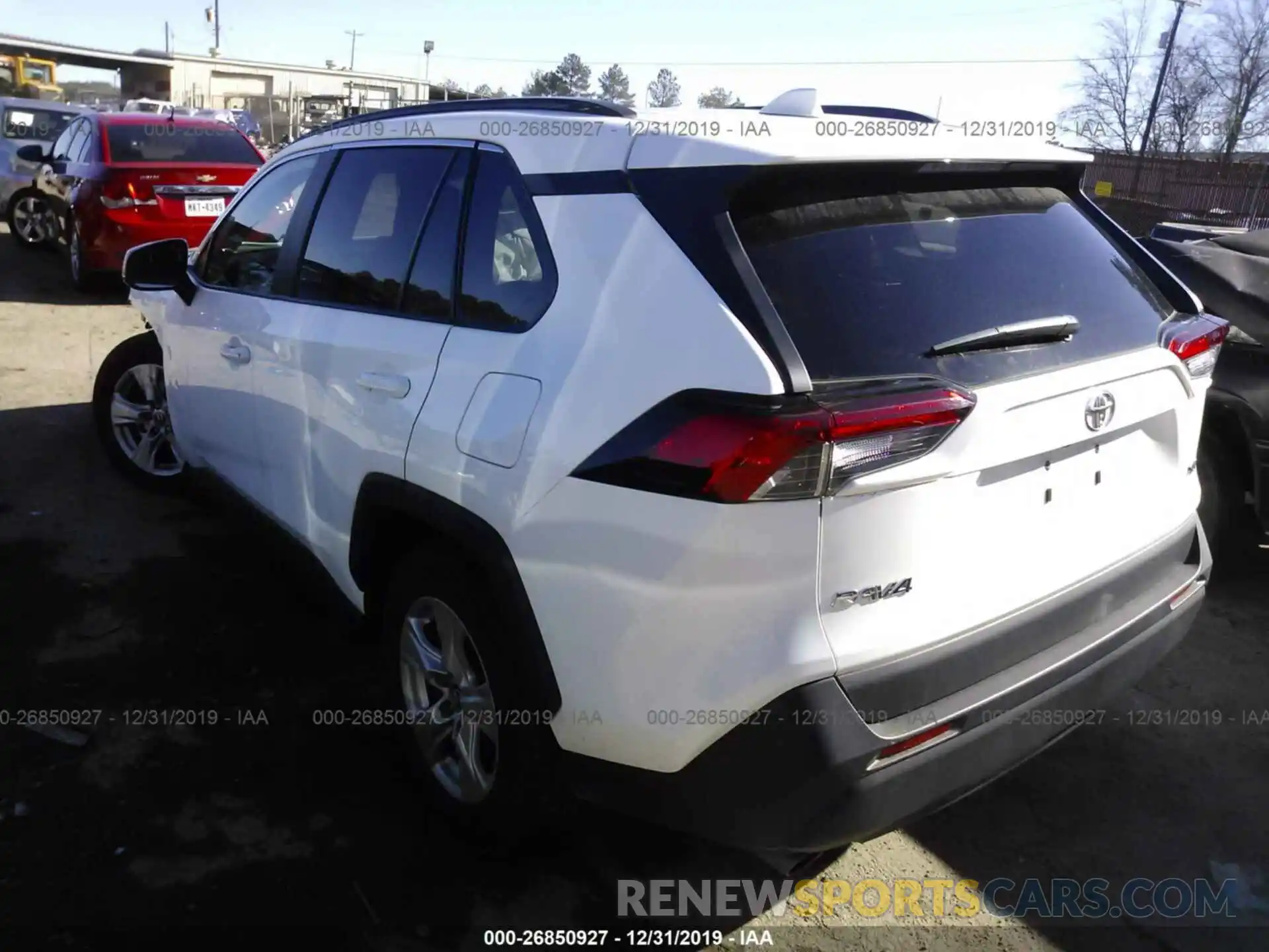 3 Photograph of a damaged car 2T3W1RFV5KC004138 TOYOTA RAV4 2019