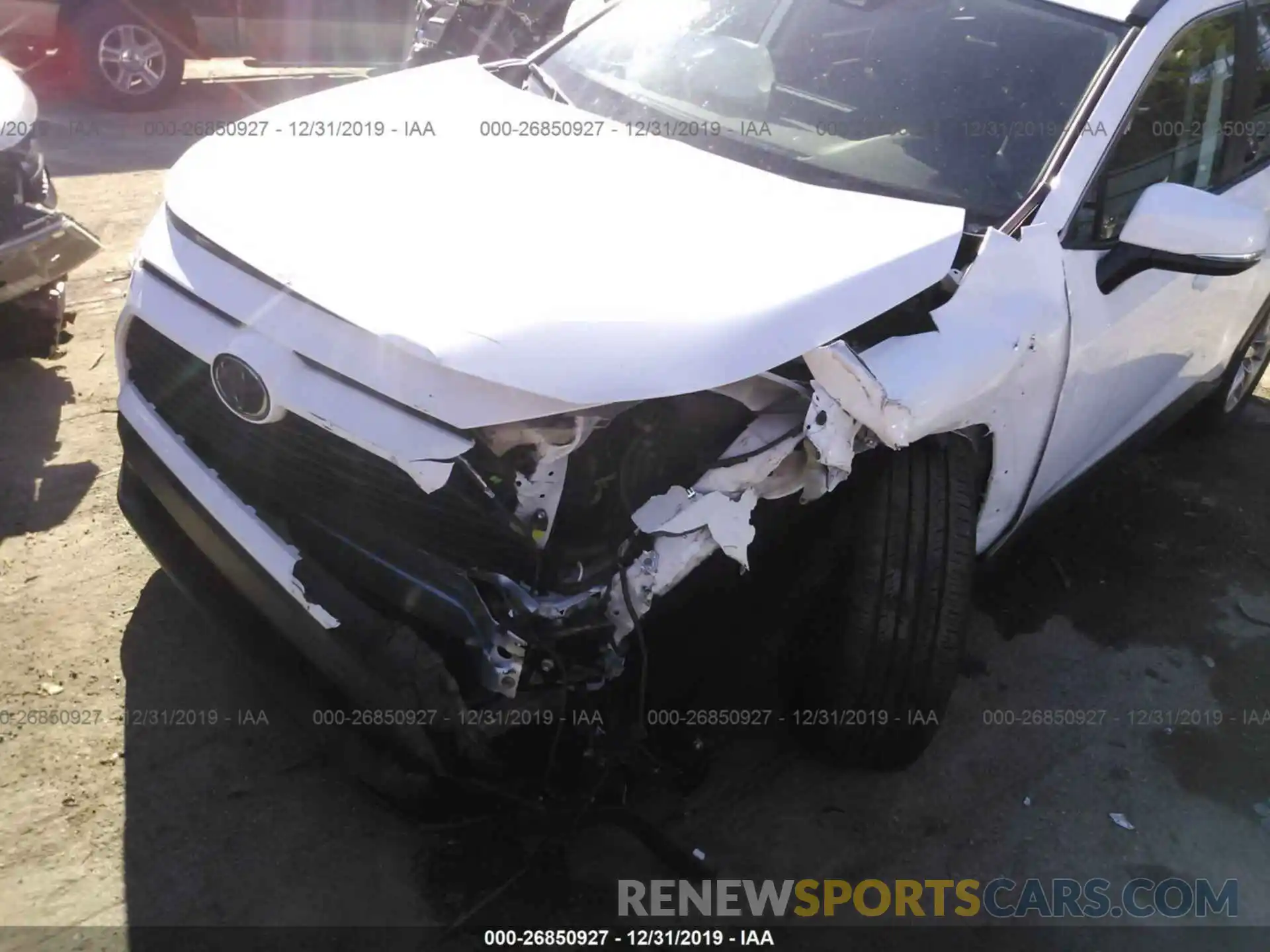 6 Photograph of a damaged car 2T3W1RFV5KC004138 TOYOTA RAV4 2019