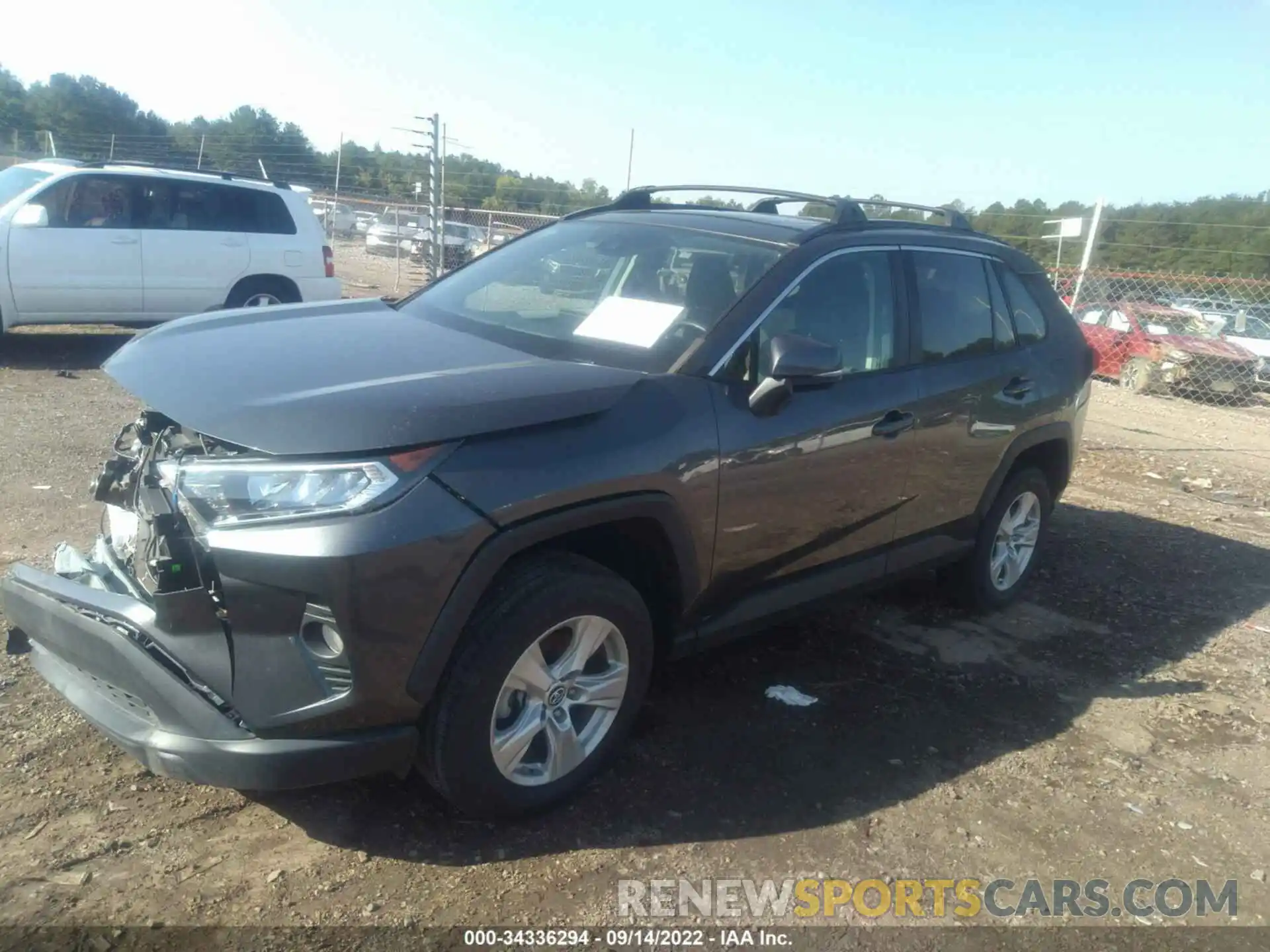 2 Photograph of a damaged car 2T3W1RFV5KC008254 TOYOTA RAV4 2019